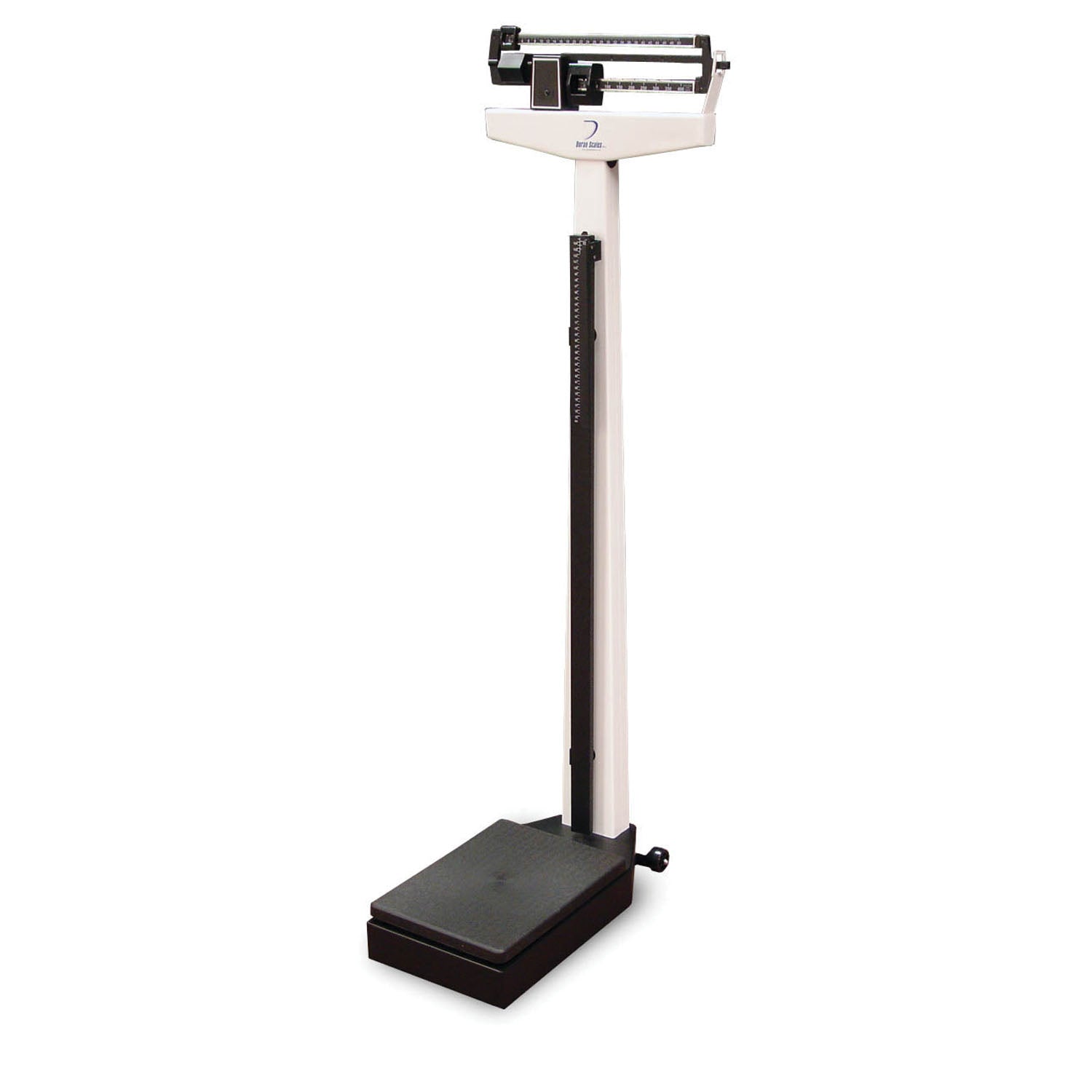 DS2100 - Doran Scales, Inc. - Mechanical Scale, Telescoping Height Rod, 450 lbs Capacity, 10½"W x 22"L x 4"H Platform (20 ea/plt)    , ea
