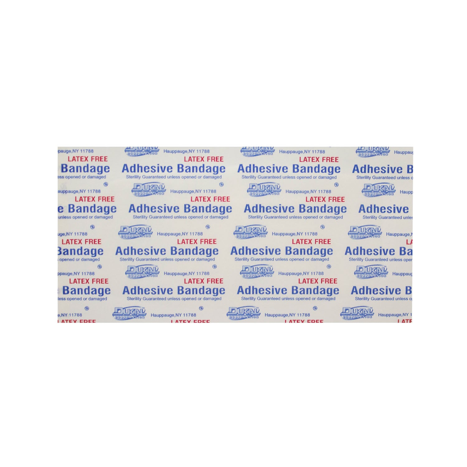 7612 - Dukal Corporation - Adhesive Bandage, Sheer, 2" x 4", X-Large, Sterile, 100/bx, 24 bx/cs    , cs