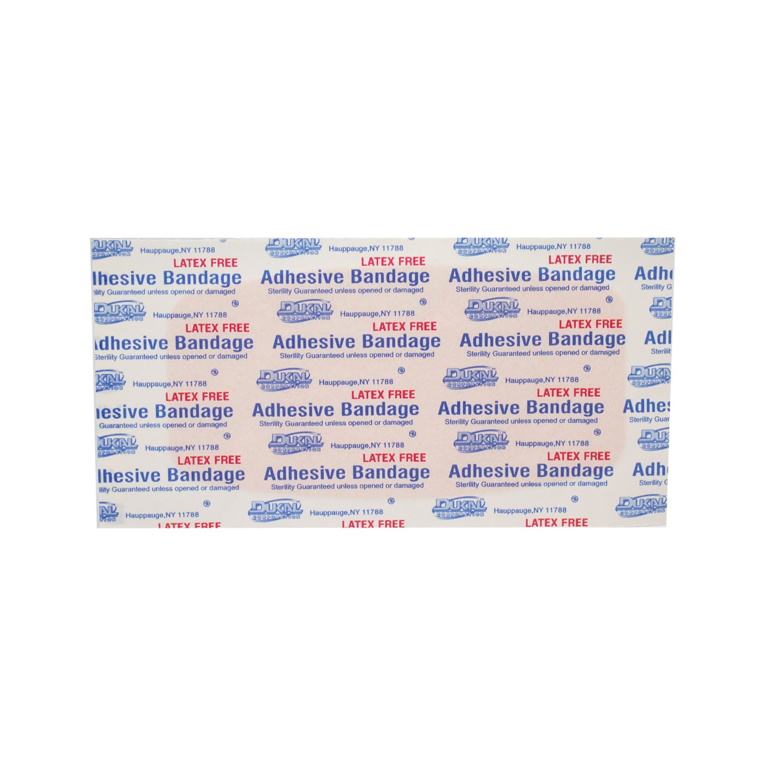 7613 - Dukal Corporation - Adhesive Bandage, Fabric, 2" x 4", X-Large, Sterile, 100/bx, 24 bx/cs    , cs