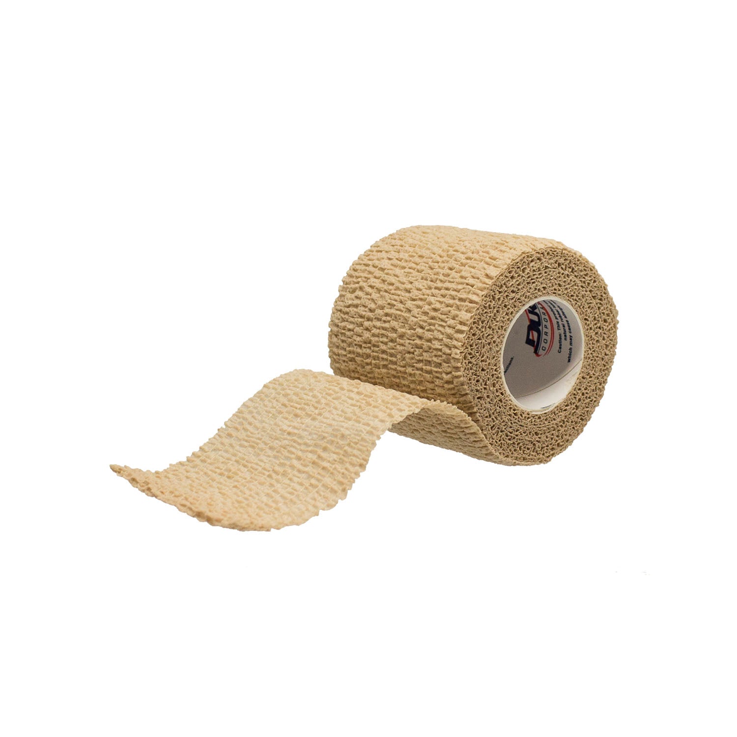8026TLF - Dukal Corporation - Bandage, Cohesive, 2" x 5 yds, Latex Free (LF), Non-Sterile, Tan, 1 rl/pk, 36 pk/bx    , bx