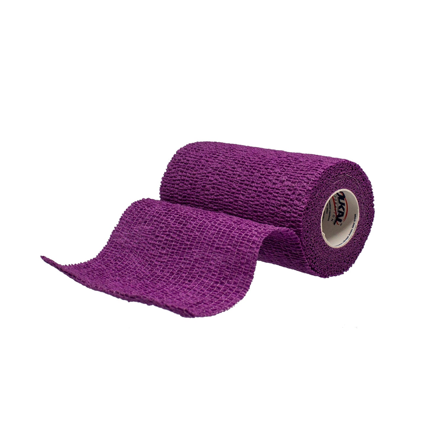 8046PLLF - Dukal Corporation - Bandage, Cohesive, 4x5 yds, Latex Free (LF) Non-Sterile, Purple, 1 rl/pk, 18 pk/bx (6/cs, 24 cs/plt)    , bx