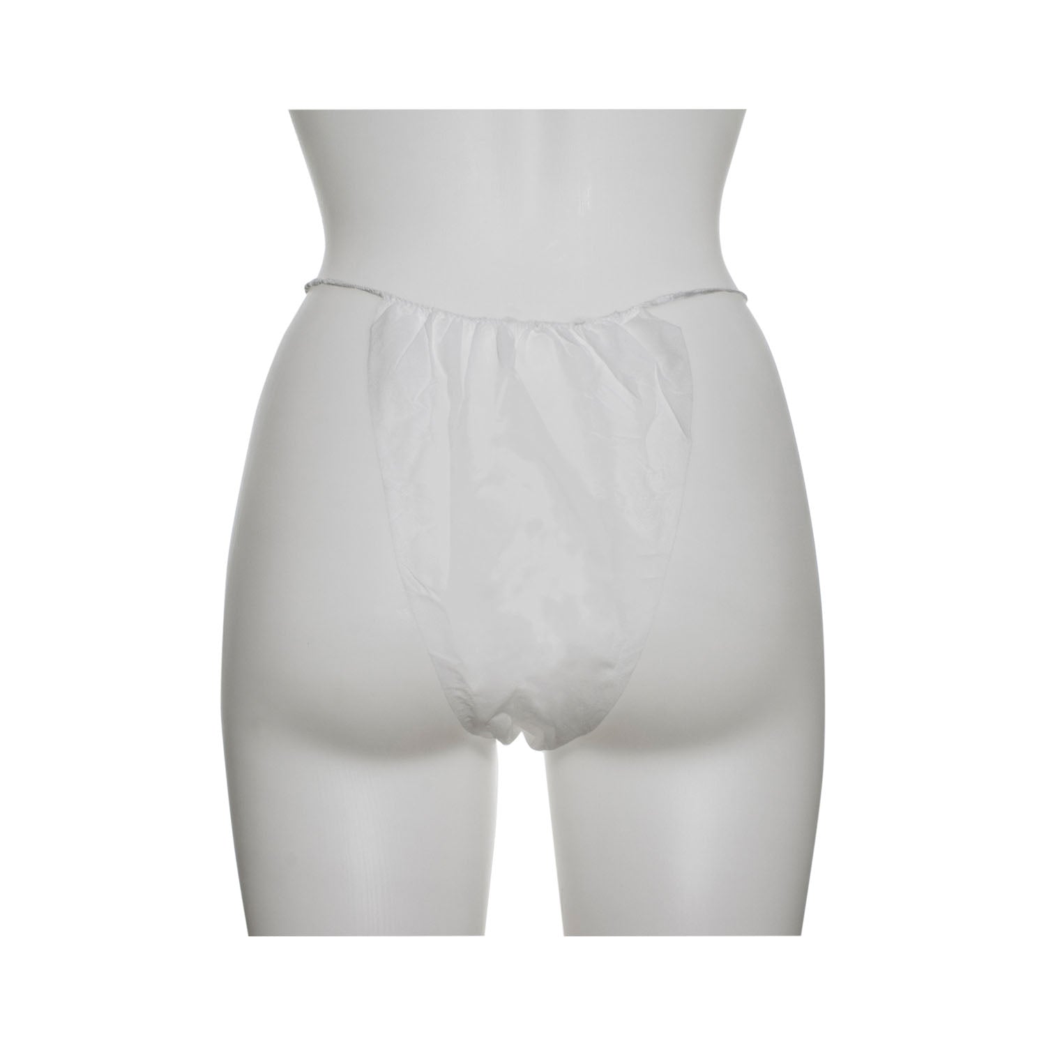 900504-1 - Dukal Corporation - Braguita de bikini blanca, no estéril, 1/bolsa, 100 bolsas/caja, 10/caja/caja, caja