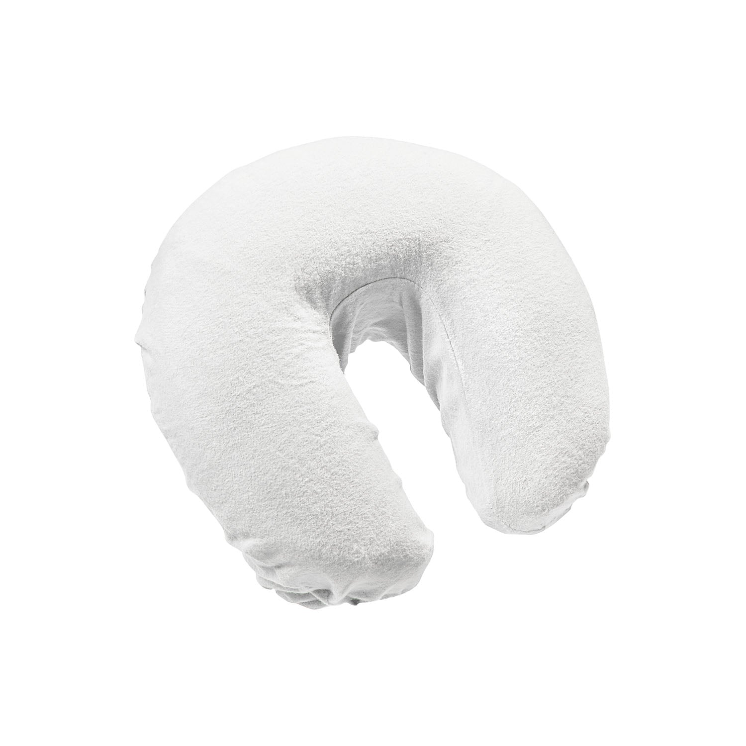900548 - Dukal Corporation - Cotton Flannel Face Rest Cover, White, 25/bg, 8 bgs/cs    , cs
