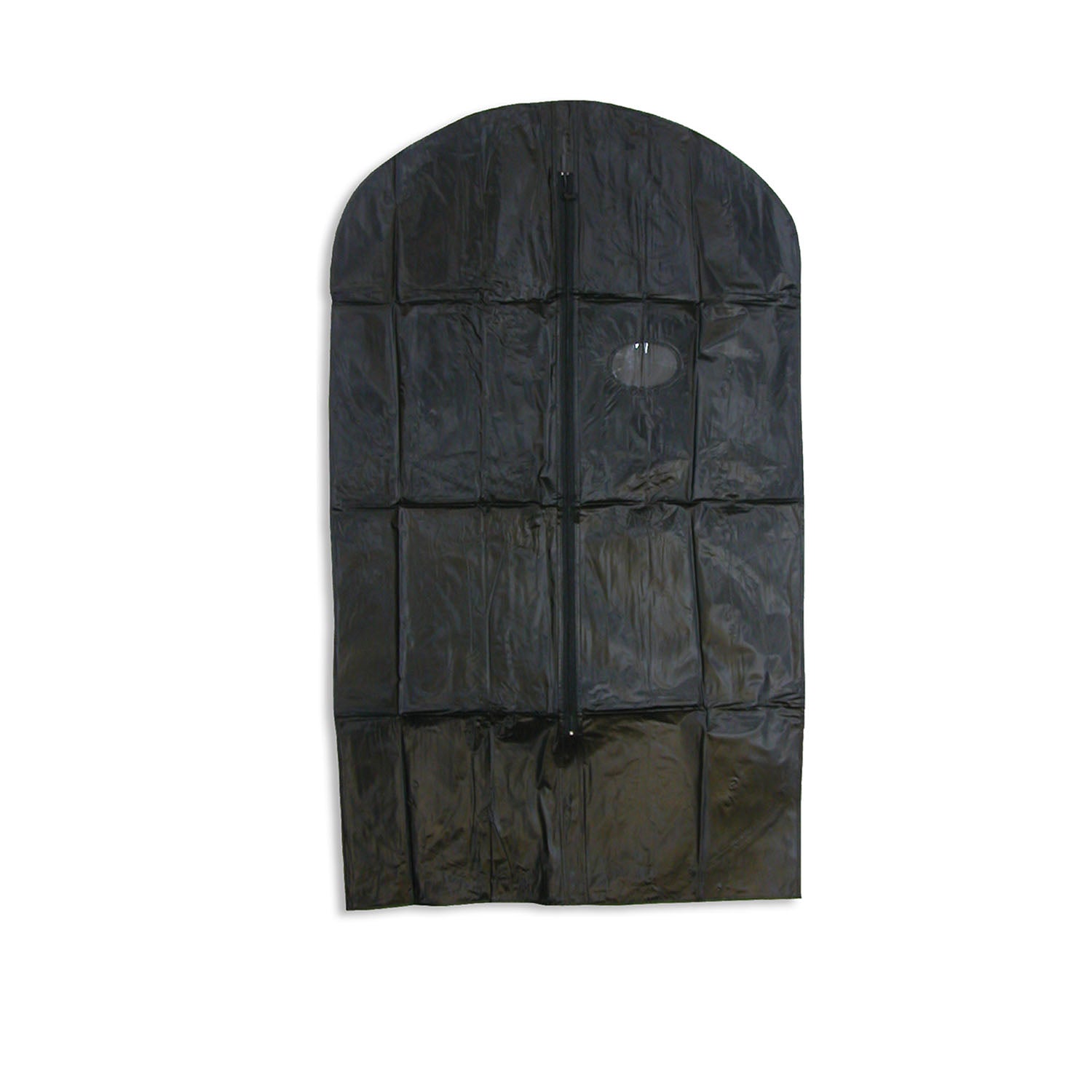 GB42 - Dukal Corporation - Garment Bag, Black Vinyl with Zipper, 24" x 42", 100/cs    , cs