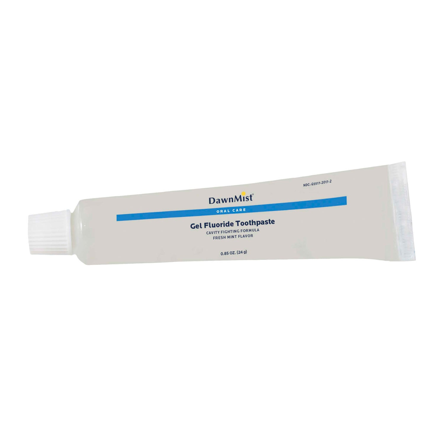 GTP4661 - Dukal Corporation - Toothpaste, Clear Gel, Fluoride, .85 oz Tube, 144/bx, 5 bx/cs (Not Available for Sale into Canada)    , cs