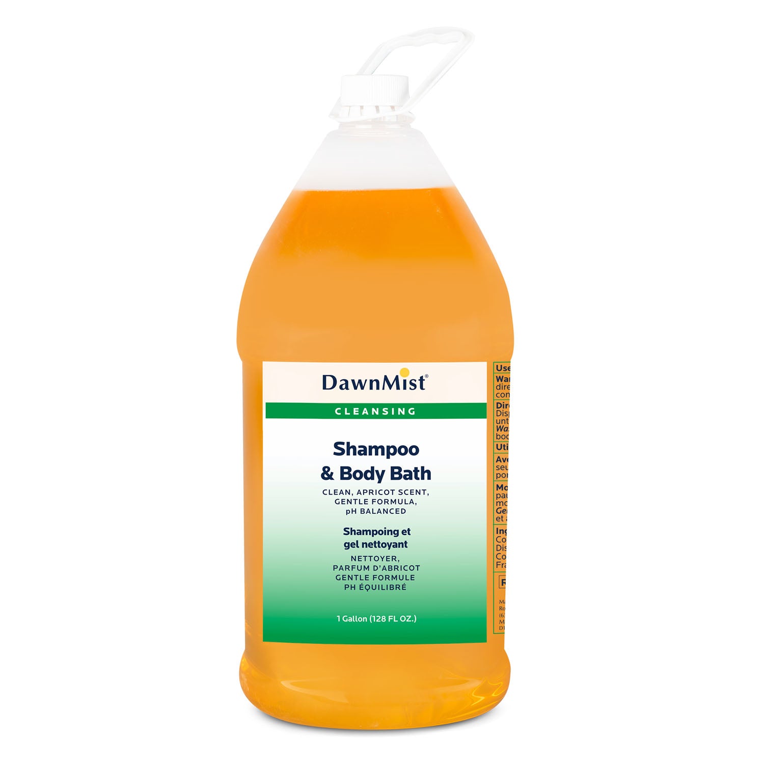 MS128 - Dukal Corporation - Shampoo & Body Bath, Gallon Bottle with Pump, 4/cs    , cs