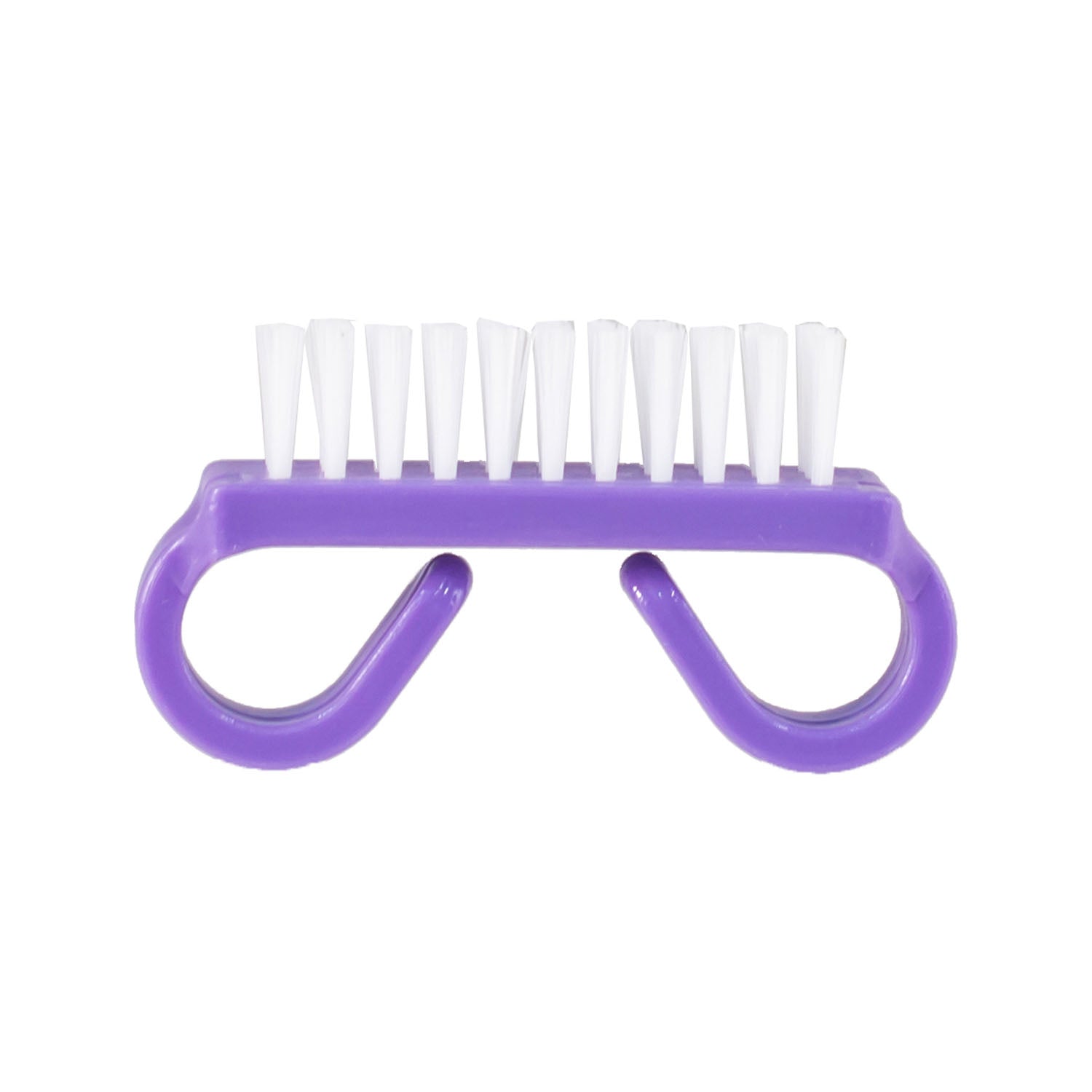 NB3381 - Dukal Corporation - Nail Brush, Purple Handle, White Nylon Bristles, 50/bx    , bx
