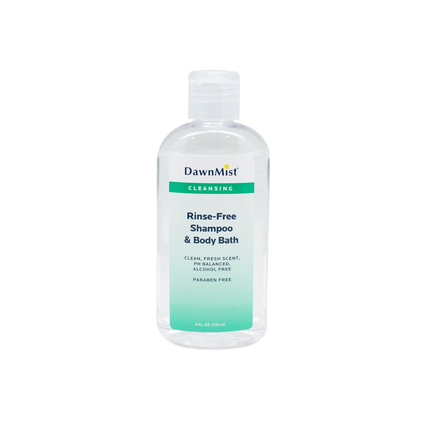 NRB4586 - Dukal Corporation - Shampoo & Body Bath, Rinse Free, 4 oz Bottle with Dispensing Cap, 96/cs (Not Available for sale into Canada)    , cs