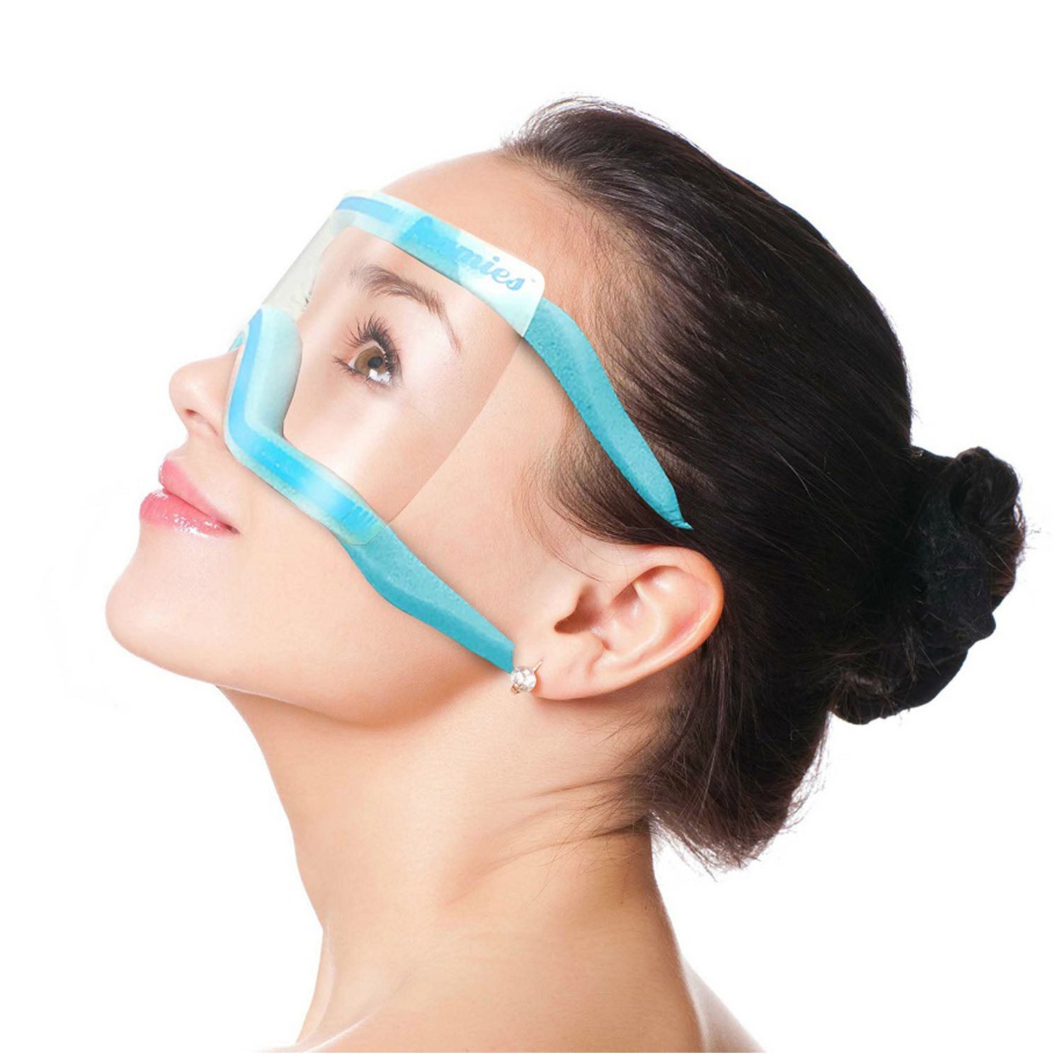 PK-F050C-M - Dukal Corporation - Foamies Protective Eyewear, Medium, Clear Lens, 50/bx, 10 bx/cs    , cs