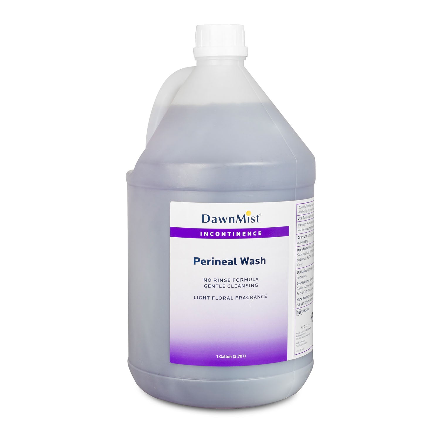 PW5200 - Dukal Corporation - Perineal Wash, No Rinse, Gallon Bottle with Pump, 4/cs (Not Available for sale into Canada)    , cs