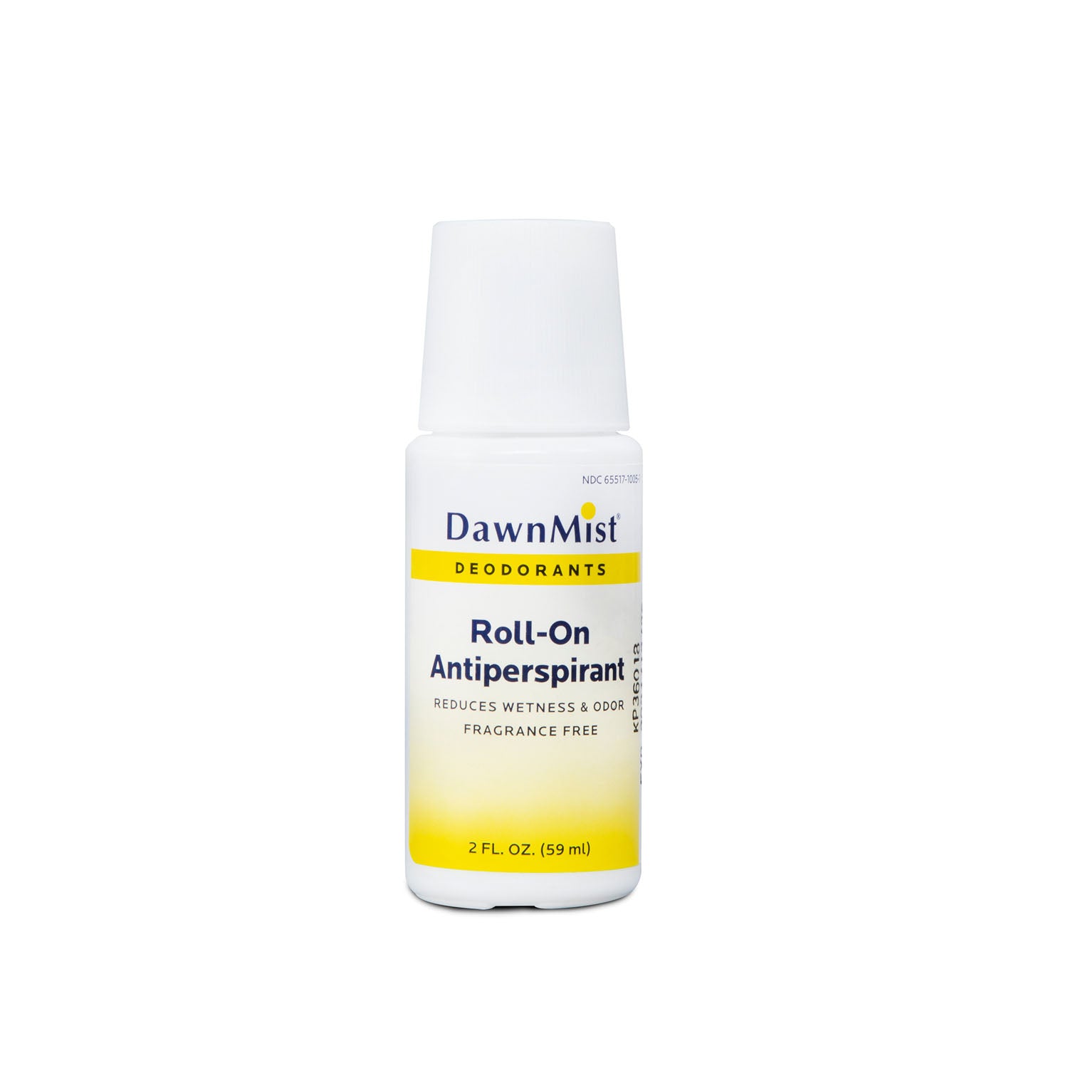 RD20 - Dukal Corporation - Antiperspirant & Deodorant, Roll-On, Unscented, 2 oz, 96/cs    , cs