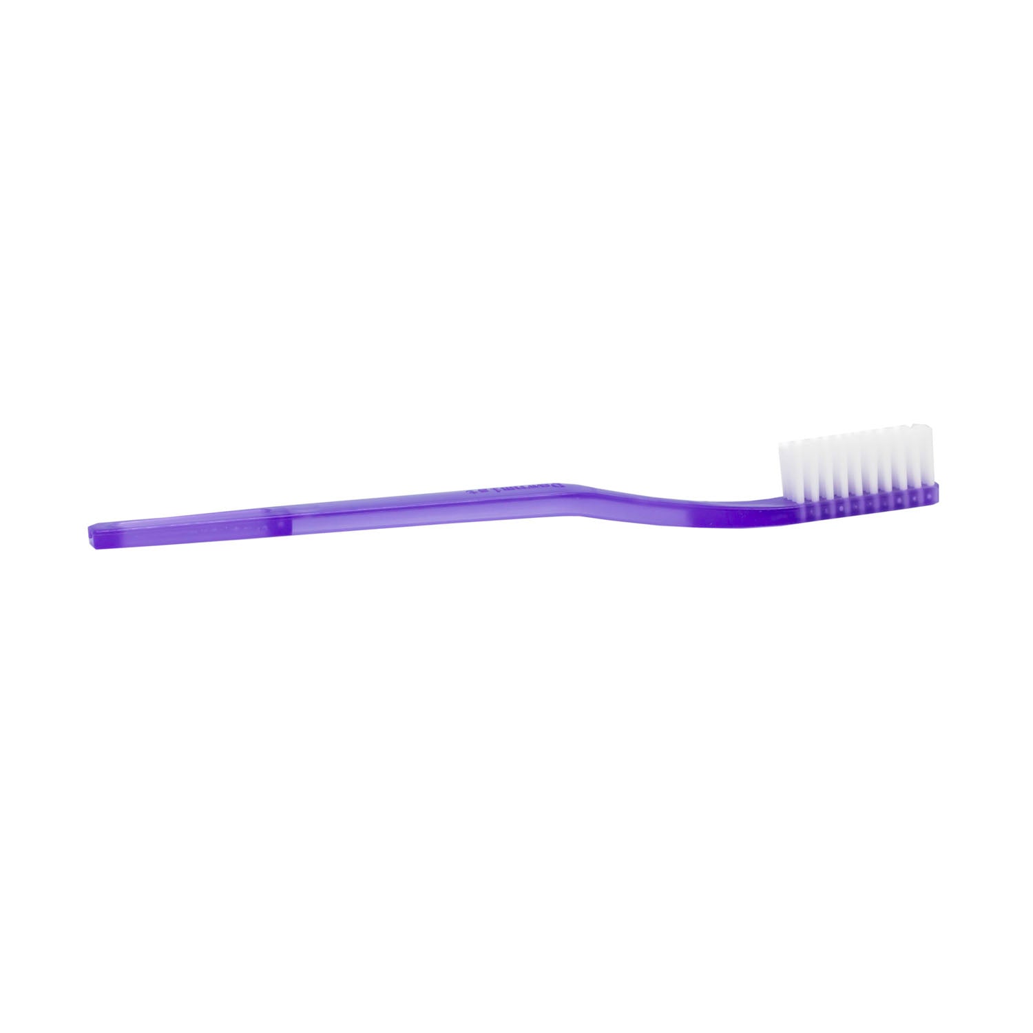 TB40 - Dukal Corporation - Toothbrush, 39 Tuft, Purple Handle, Rounded White Nylon Bristles, 144/bx, 10 bx/cs    , cs