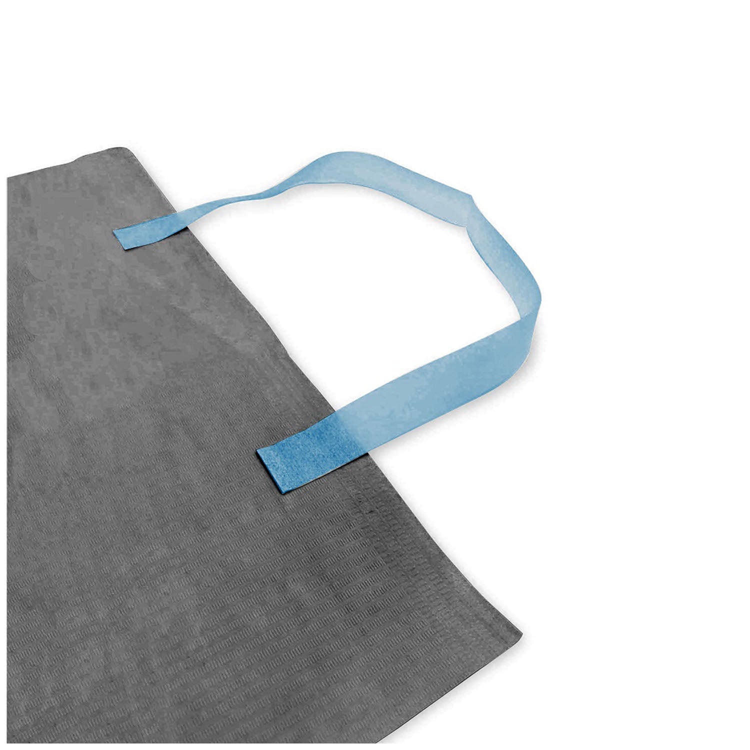 UBC-6311 - Dukal Corporation - U-HOLD™ Stretchable Paper Bib Holders, Single Use, Blue, 250/bx, 30 bx/cs    , cs