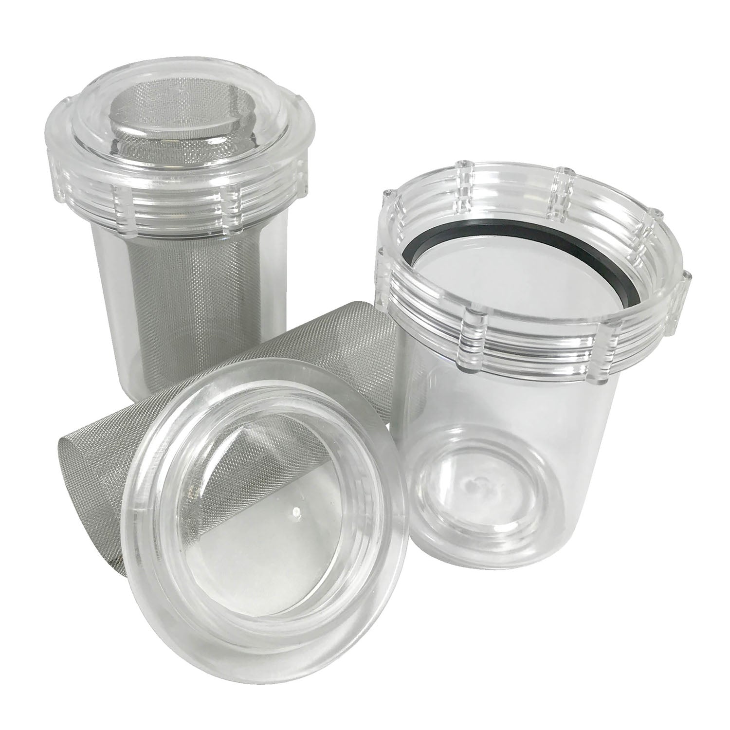 UBC-82350 - Dukal Corporation - UNIVAC™ Disposable Vacuum Pump Canisters with Finer Mesh Screen, 3-1/2" W x 4-3/8" H, 8/bx, 6 bx/cs    , cs