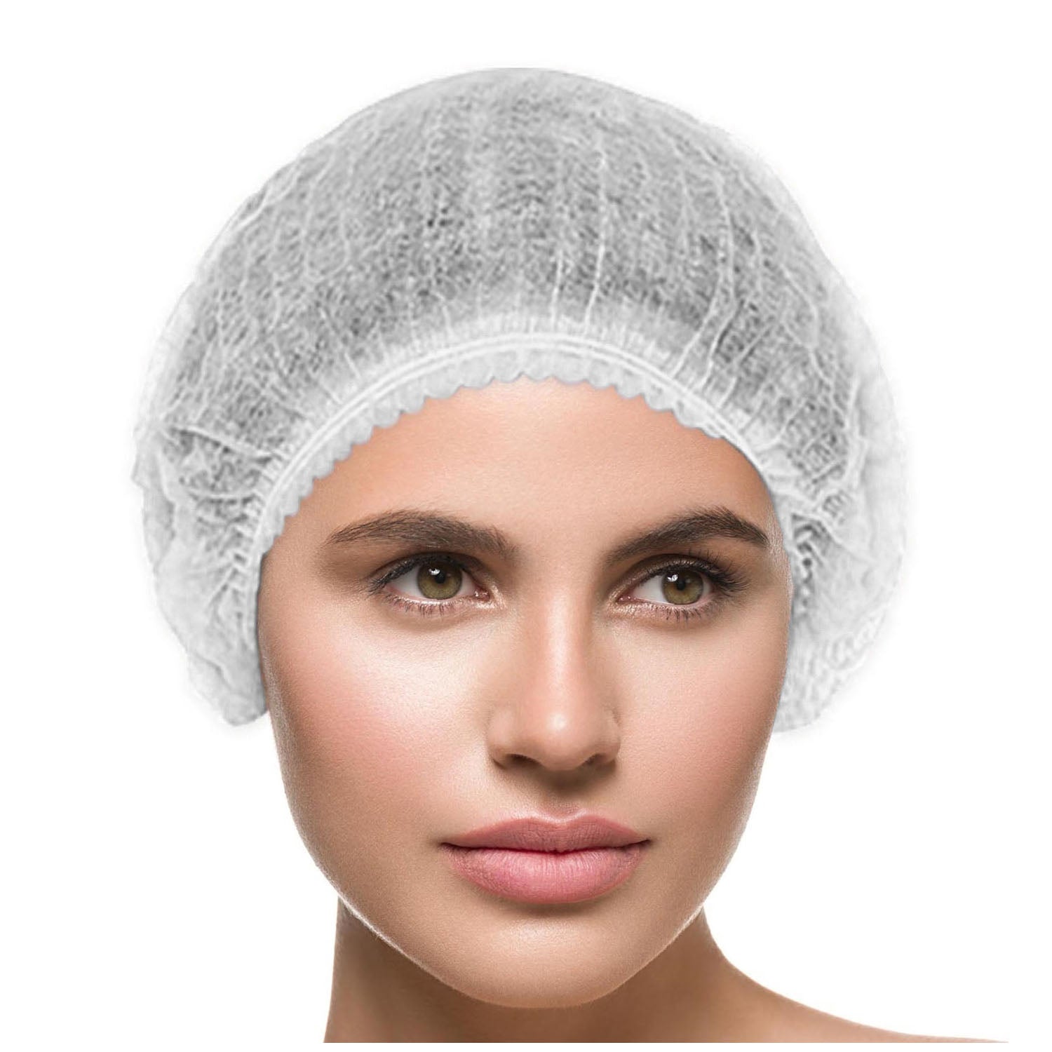UGA-6805 - Dukal Corporation - Bouffant Caps, 24", Non-Woven, White, 100/bg, 20 bg/cs    , cs