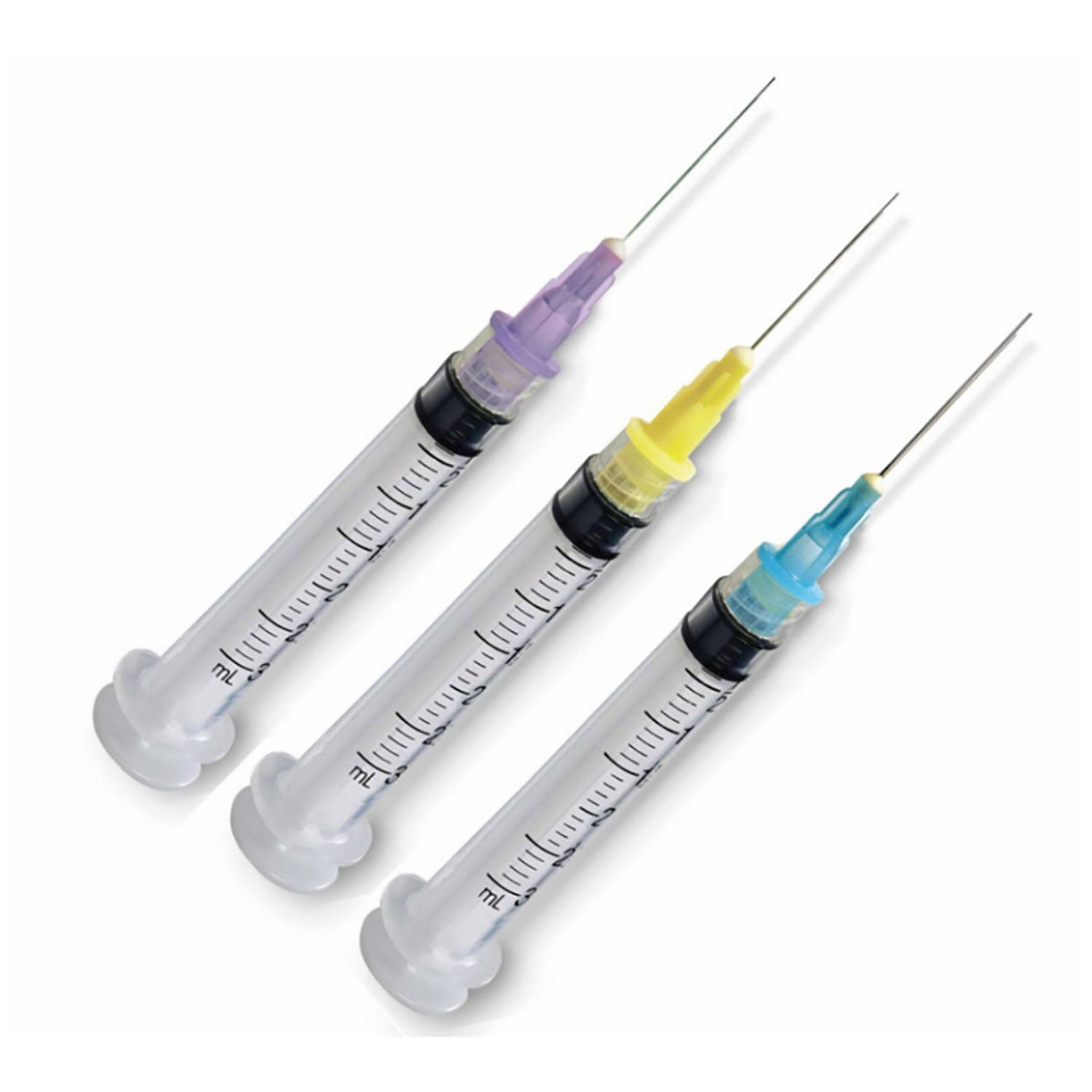 URN-55003-30 - Dukal Corporation - 灌註註射器組合，3毫升，30G，帶缺口針頭，紫色，100支/盒