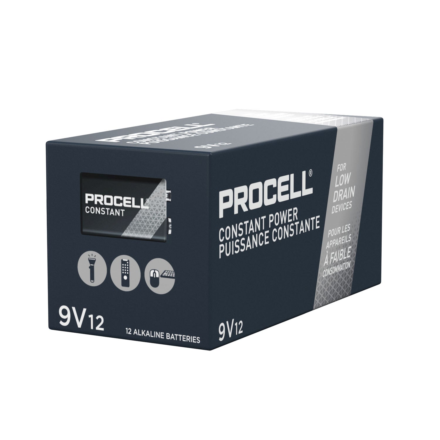 PX1604 - Pila Duracell Procell Intense, alcalina, 9 V, 12/caja, 6/caja (Los productos no son para mercados domésticos privados; no se pueden vender en Amazon.com ni en ningún otro sitio de terceros), caja