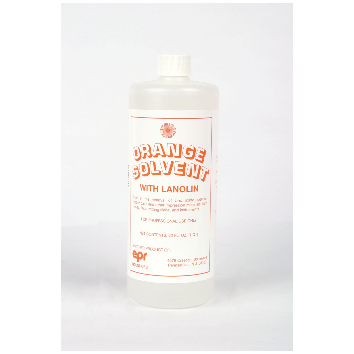 00134 - Keystone Industries - Disolvente naranja, cuarto de galón, 12/caja, caja