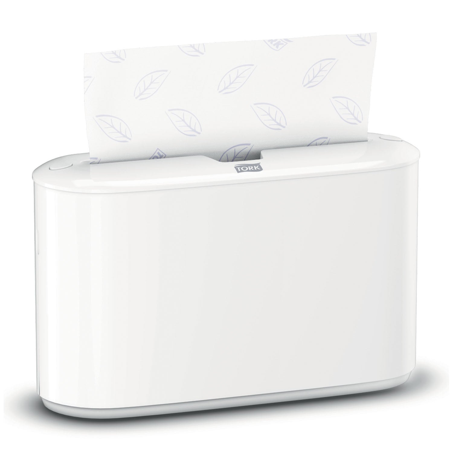 302020 - Essity Professional Hygiene North America, LLC - Countertop Dispenser, Hand Towel, Multifold, Universal, Plastic, White, 7.9" x 12.7" x 4.6" (136 cs/plt)    , ea