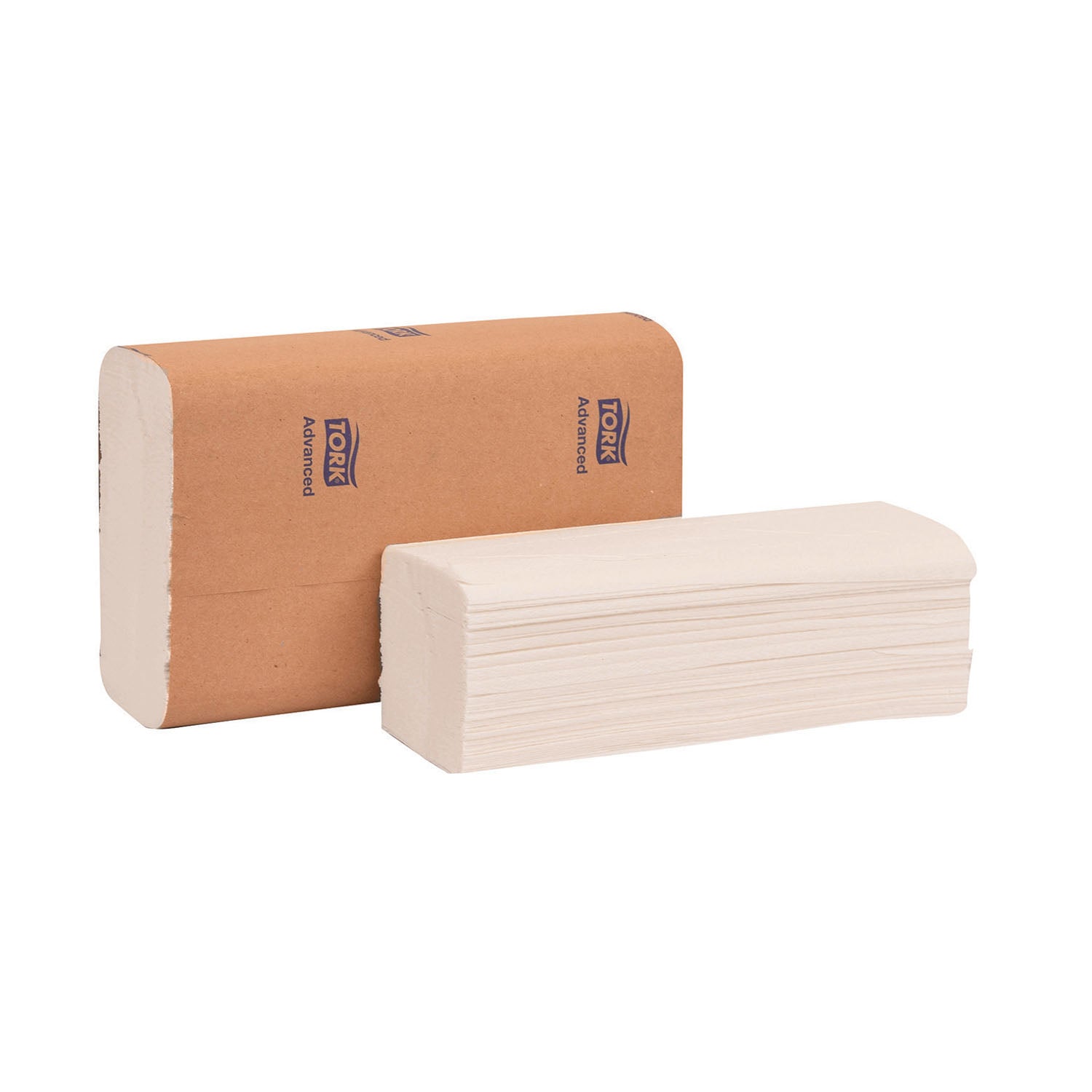 424824 - Essity Professional Hygiene North America, LLC - Hand Towel, Multifold, Advanced, White, 1-Ply, H2, 9.5" x 9", (Not Compressed) 250 sht/pk, 16 pk/cs (60 cs/plt)    , cs