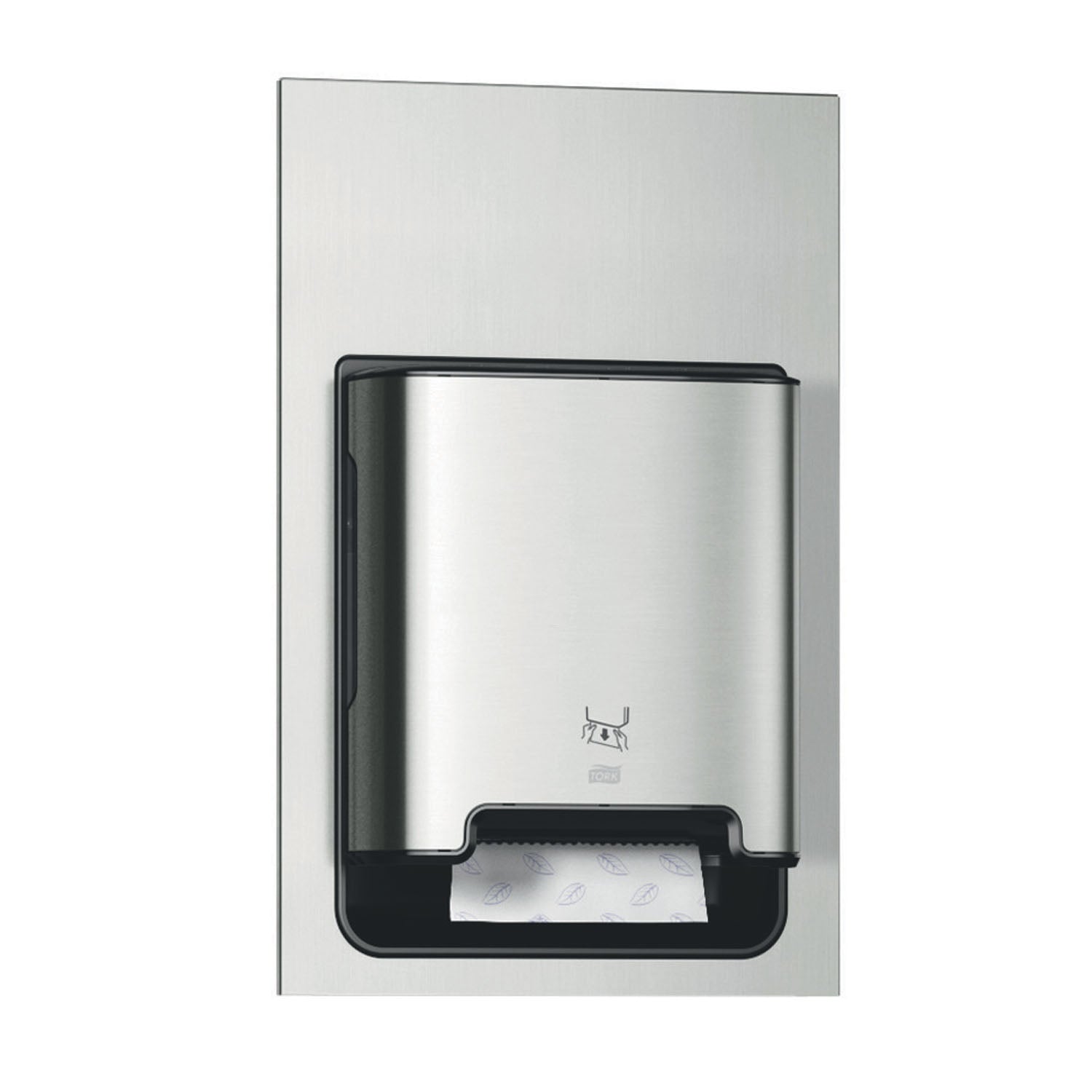461022 - Essity Professional Hygiene North America, LLC - 嵌入式通用型手巾分配器，金屬/塑膠/不銹鋼，H1，27吋 x 17.6吋 x 7.9吋（12個/板），每個