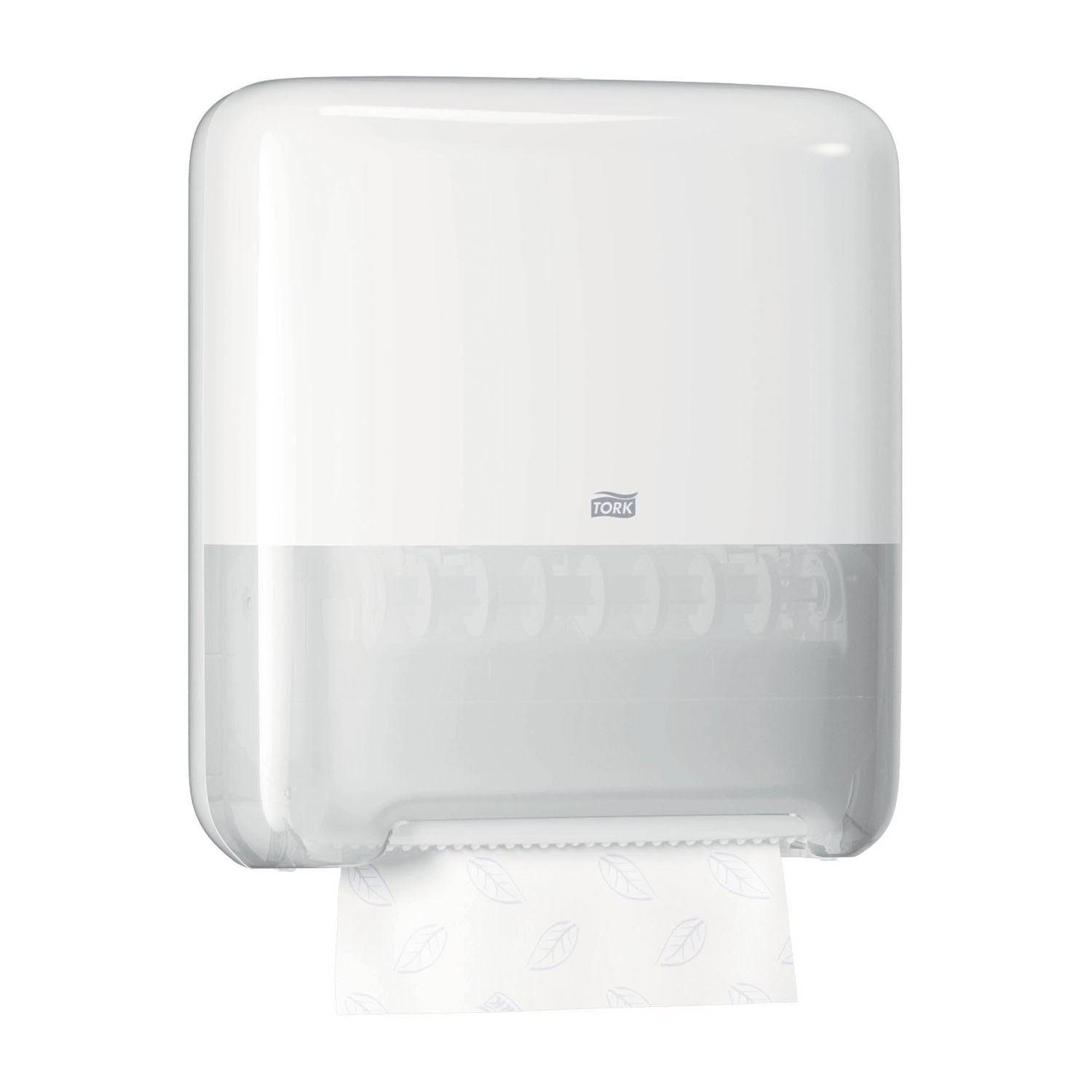 5510202 - Essity Professional Hygiene North America, LLC - 手巾卷分配器，Elevation，通用型，白色，H1，塑料，14.7 英寸 x 13.2 英寸 x 8.1 英寸（75 箱/托盤），每個