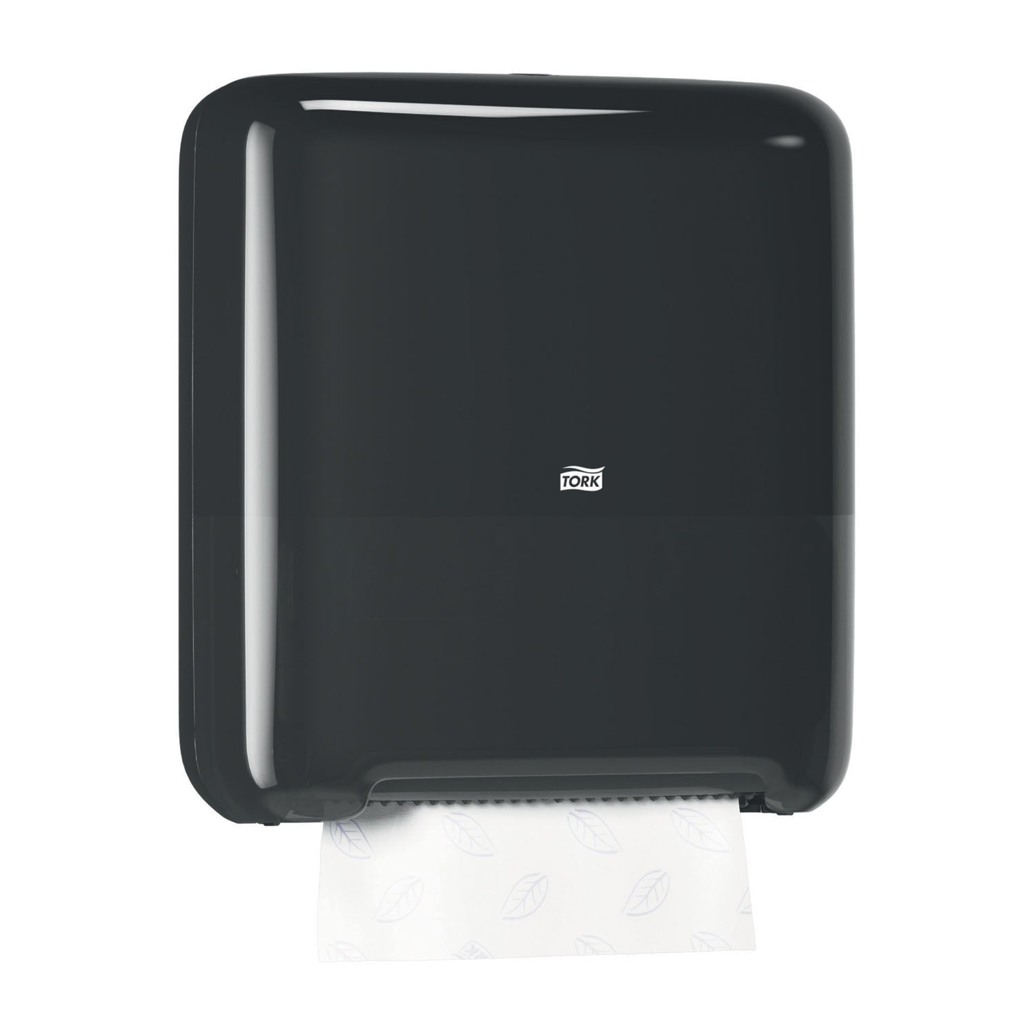 5510282 - Essity Professional Hygiene North America, LLC - Dispensador de toallas de mano en rollo, Elevation, Universal, Negro, H1, Plástico, 14.7" x 13.2" x 8.1" (75 cajas/paquete), c/u