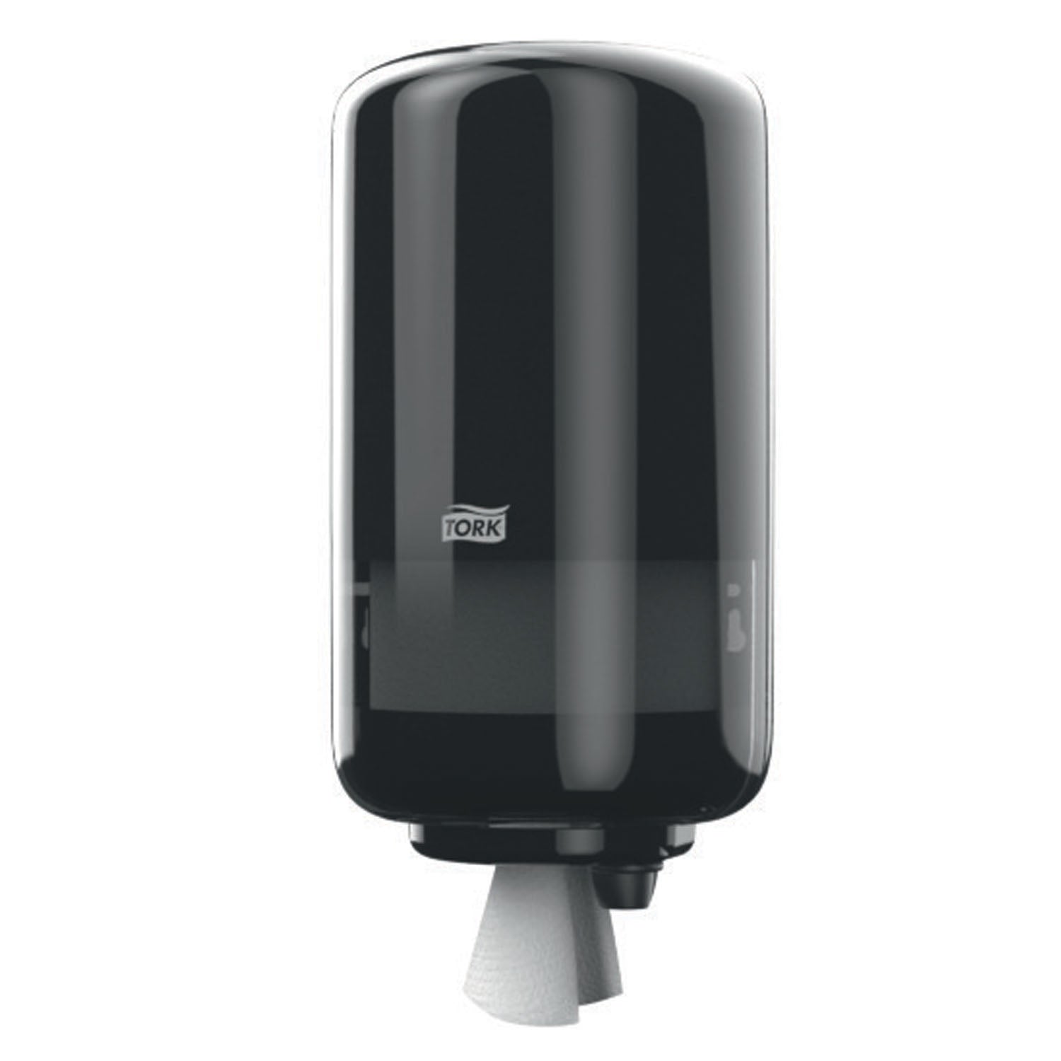558028A - Essity Professional Hygiene North America, LLC - Centerfeed Dispenser, Mini, Universal, Black, M1, Plastic, 13.1" x 6.9" x 6.5" (210 cs/plt)    , ea