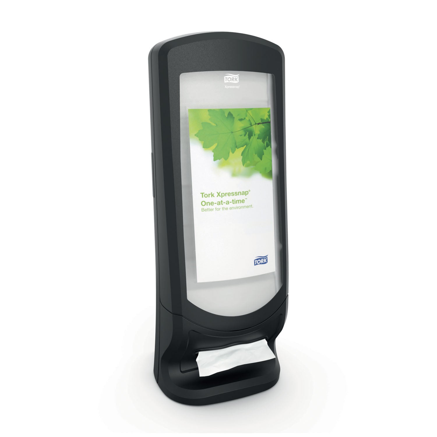 6332000 - Essity Professional Hygiene North America, LLC - Napkin Dispenser, Stand, Universal, Black, N4, Plastic, 24.5" x 9.3" x 9.3" (56 cs/plt)    , ea