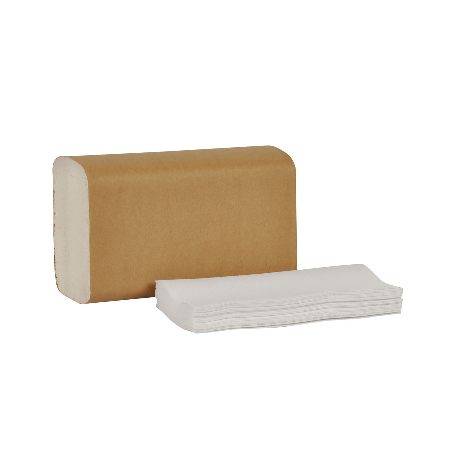 MB538 - Essity Professional Hygiene North America, LLC - Hand Towel, Multifold, Universal, White, 1-Ply, Embossed, H2, 9.5" x 8.1", 250 sht/pk, 16 pk/cs (To Be DISCONTINUED)    , cs