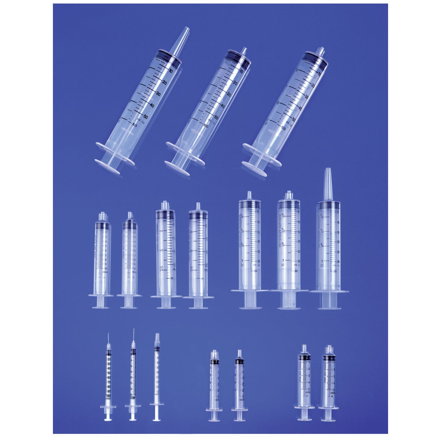 26300 - Exel Corporation - 魯爾鎖注射器，50-60cc，附蓋，25支/盒，6盒/箱（38箱/托盤），箱裝