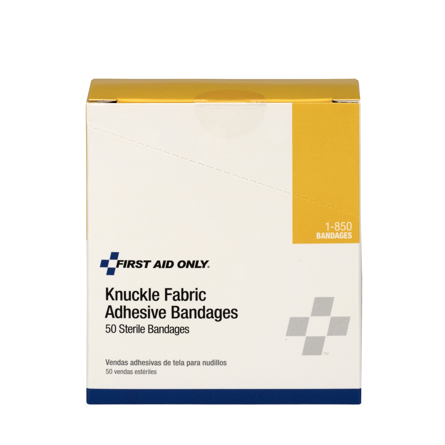 1-850-001 - First Aid Only/Acme United Corporation - Heavy Woven Knuckle Bandages, 50/bx (DROP SHIP ONLY - $150 Minimum Order)    , bx