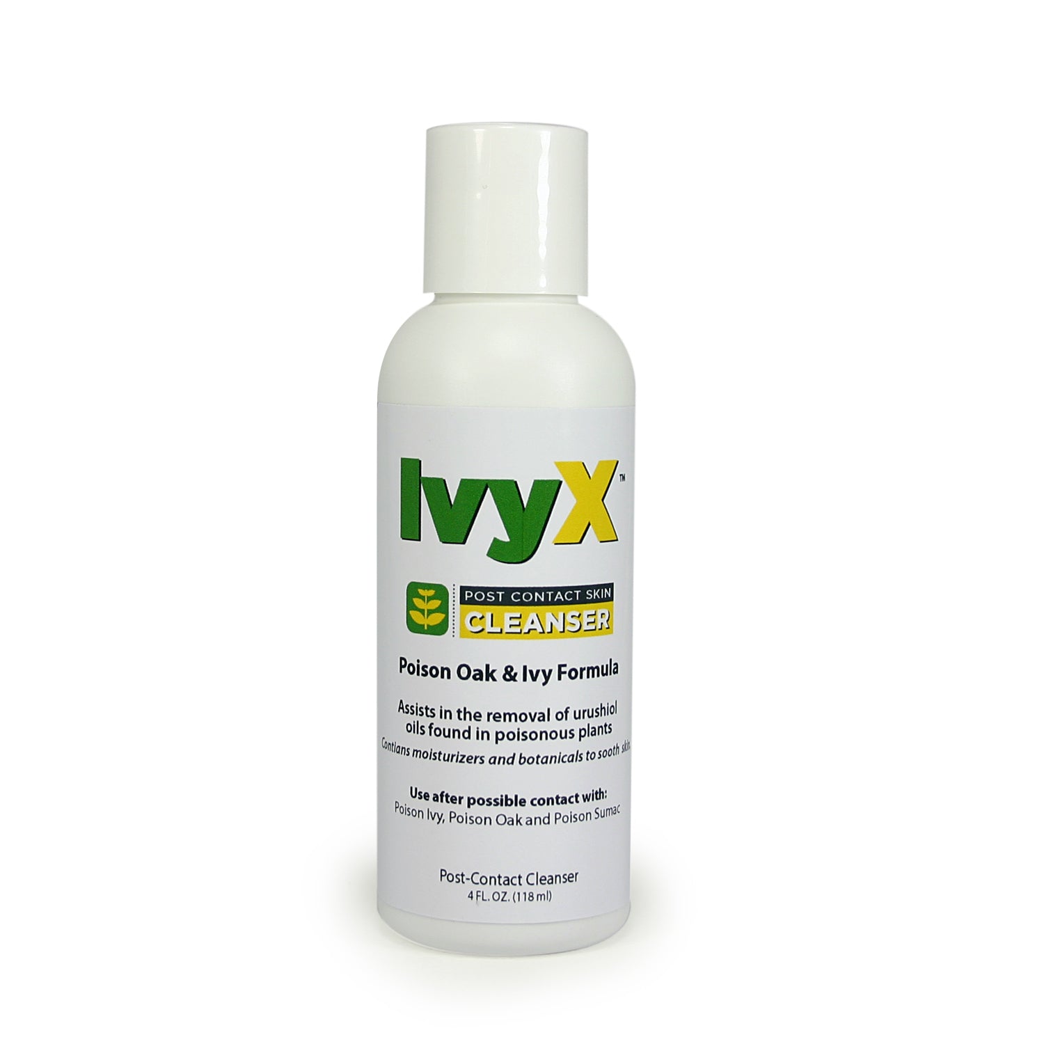 18-060 - First Aid Only/Acme United Corporation - IvyX Post-Contact Cleanser, 4oz, Tottle , 12/cs (DROP SHIP ONLY - $150 Minimum Order)    , cs