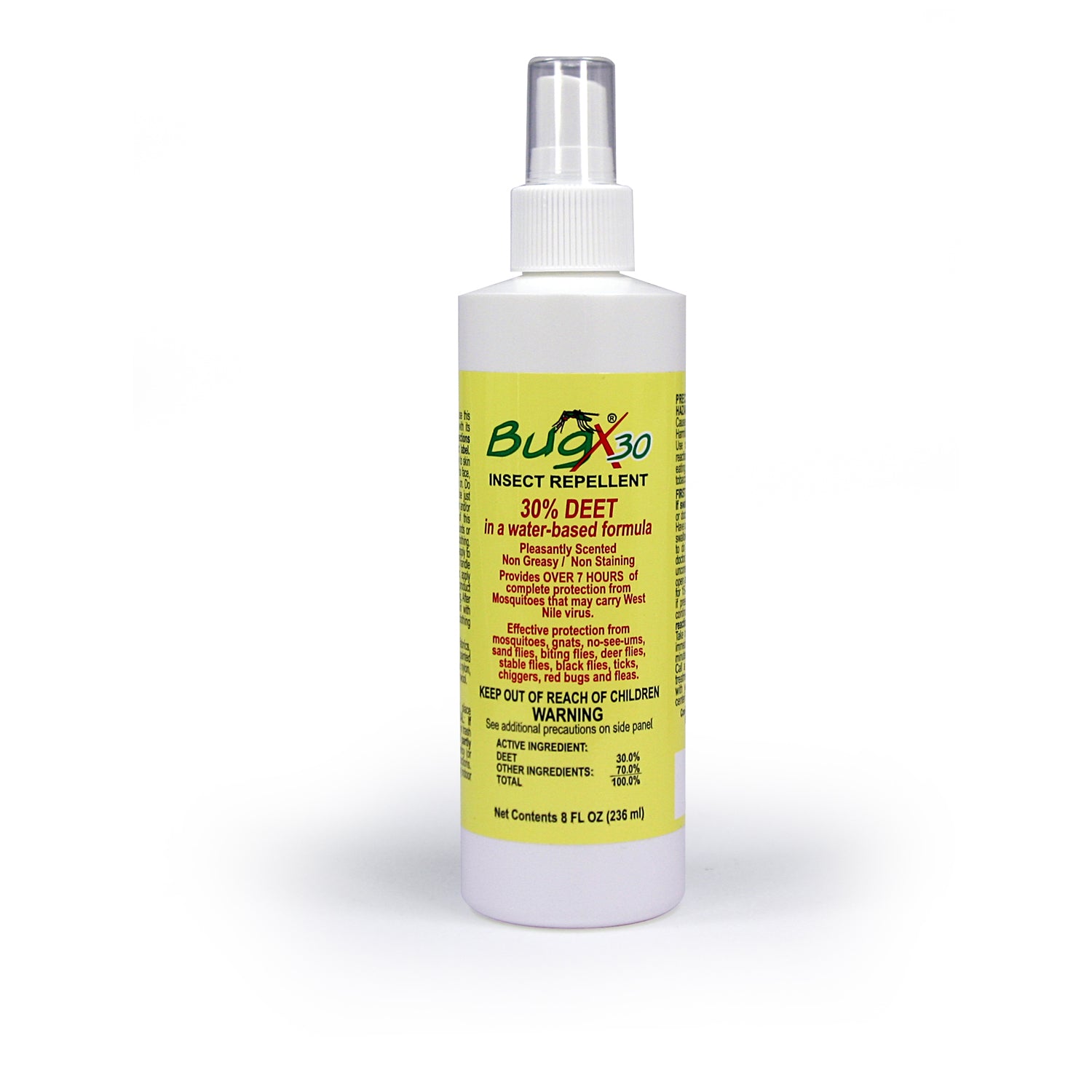 18-798 - First Aid Only/Acme United Corporation - BugX30 Insect Repellent Spray DEET, 8oz btl , 12/cs (DROP SHIP ONLY - $150 Minimum Order)    , cs