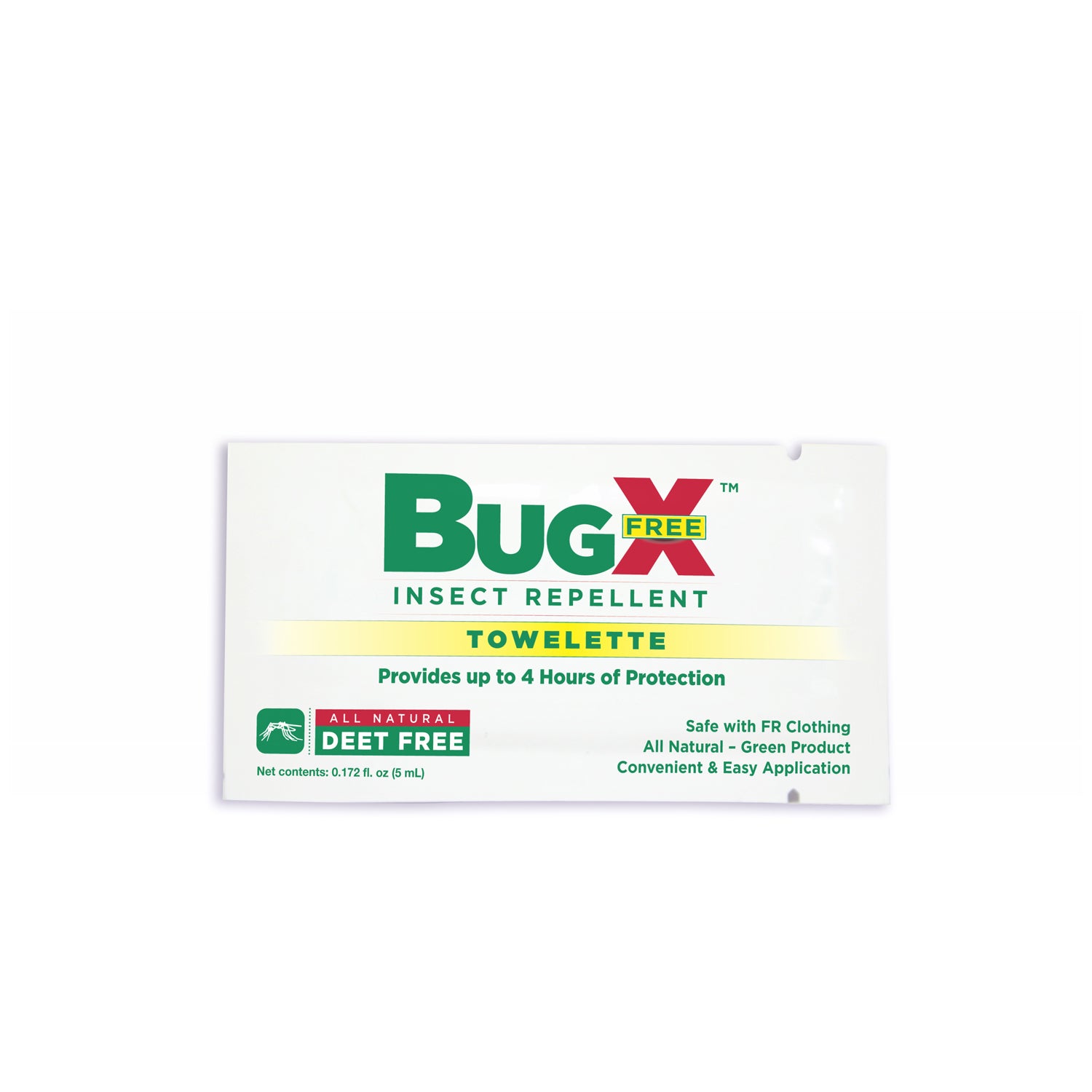 18-850 - First Aid Only/Acme United Corporation - BugX DEET FREE Insect Repellent Wipes, 50/bx (DROP SHIP ONLY - $150 Minimum Order)    , bx