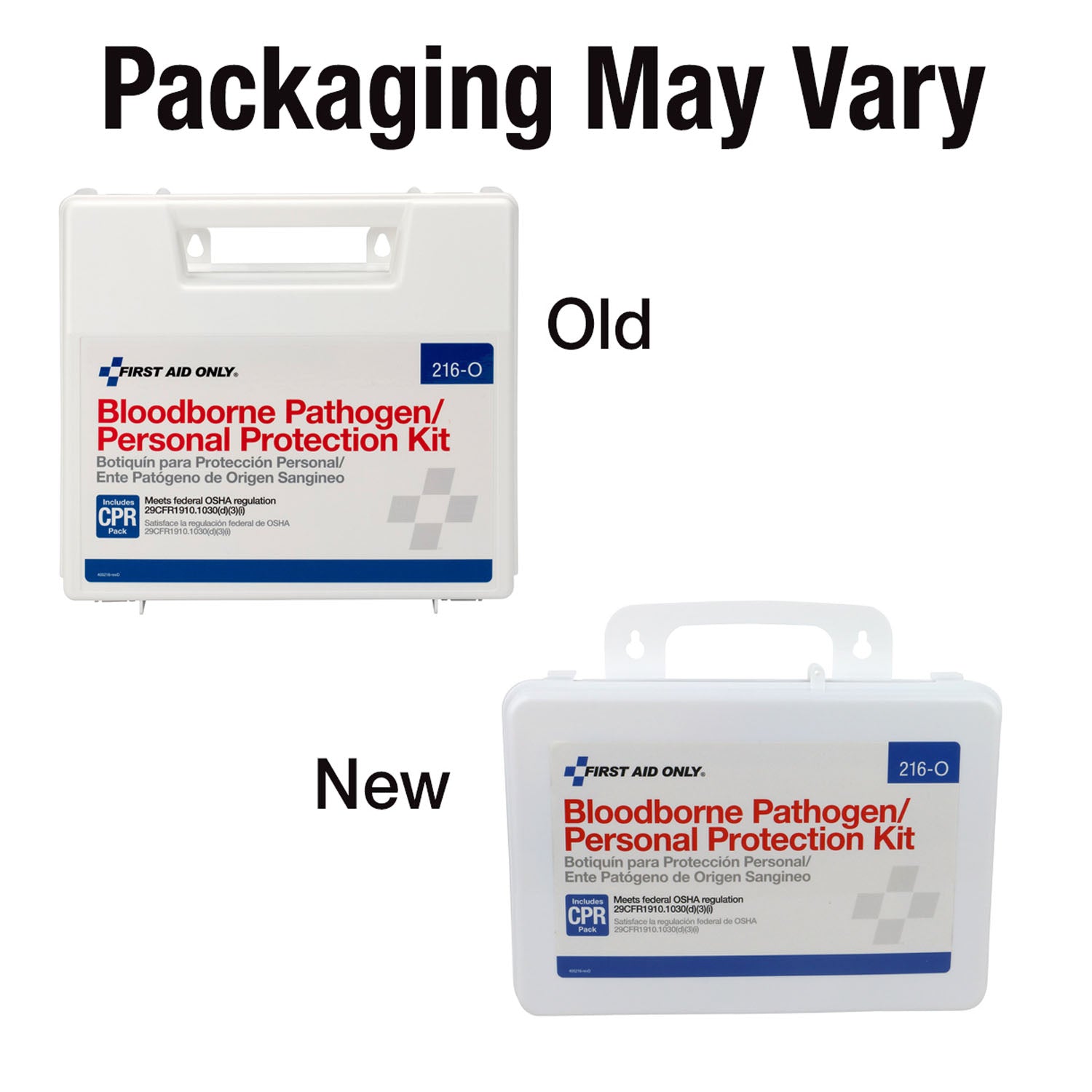 216-O - First Aid Only/Acme United Corporation - BBP Spill Clean Up Kit w/ CPR Pack, Plastic Case (DROP SHIP ONLY - $150 Minimum Order)    , ea