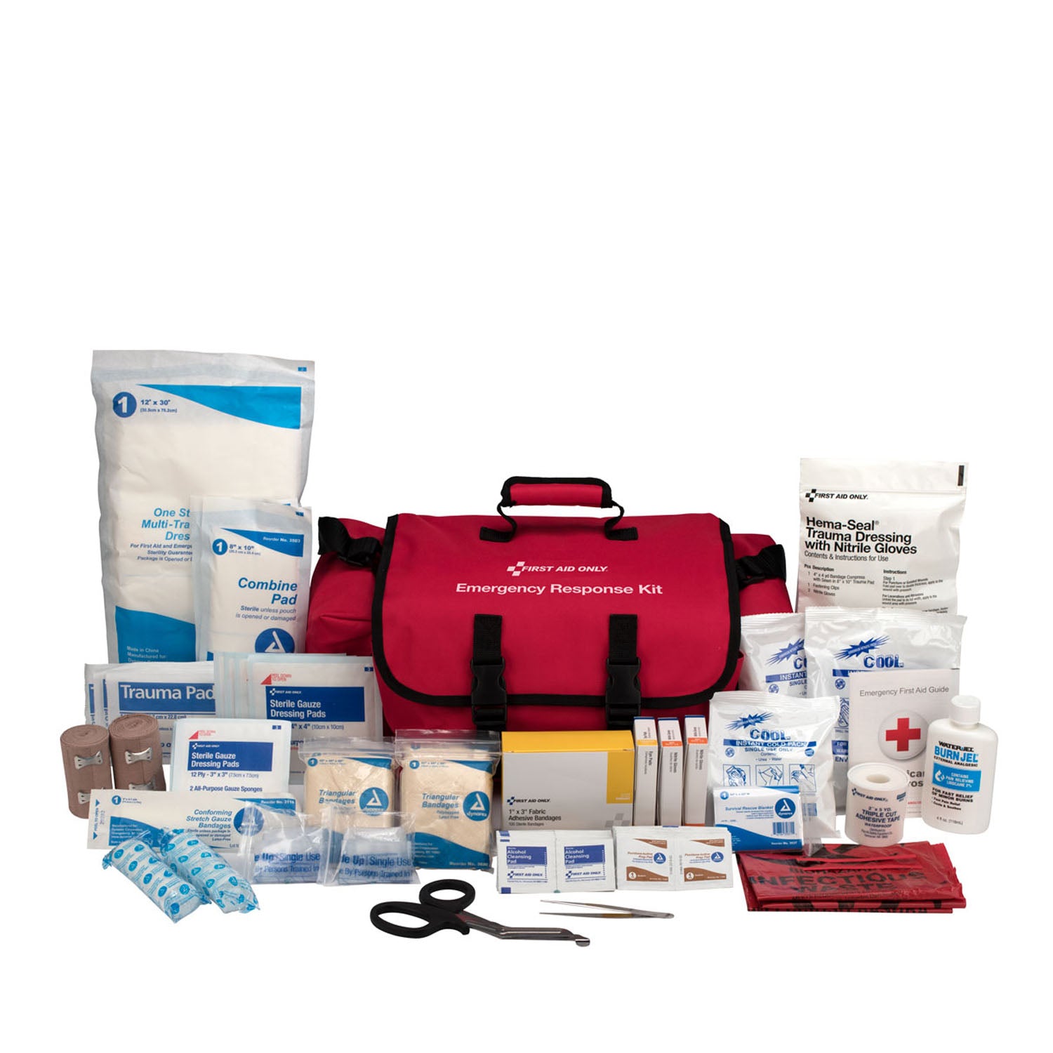 3500 - First Aid Only/Acme United Corporation - First Responder Kit, 151 Piece, Fabric Case (DROP SHIP ONLY - $150 Minimum Order)    , ea