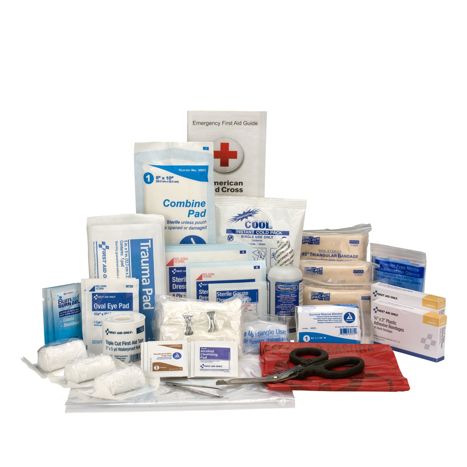 510-FR/REFILL - First Aid Only/Acme United Corporation - First Responder Kit, Medium, Refill Pack (DROP SHIP ONLY - $150 Minimum Order)    , ea