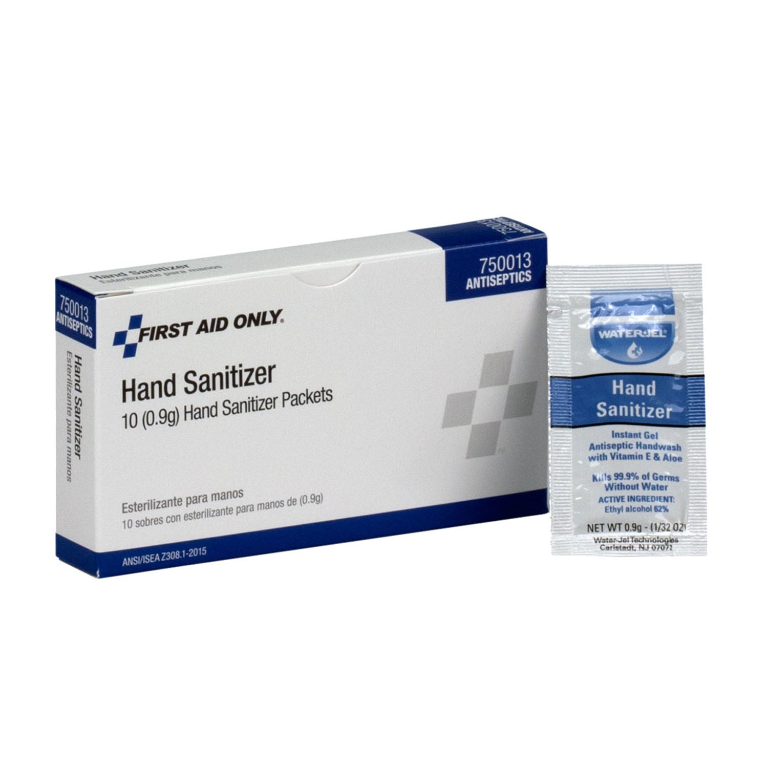 750013 - First Aid Only/Acme United Corporation - Hand Sanitizer Packets, 10/bx (DROP SHIP ONLY - $150 Minimum Order)    , bx