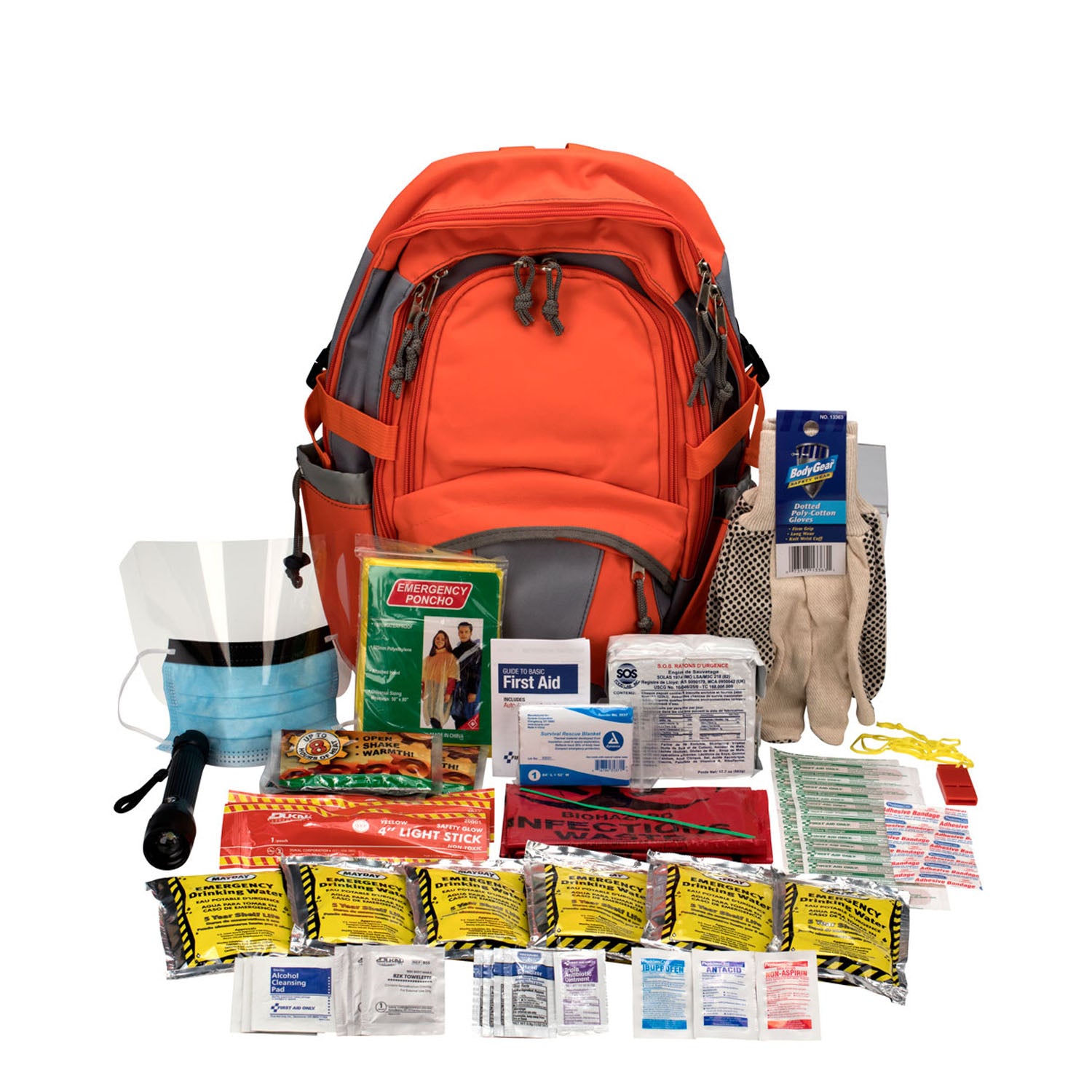 90001-001 - First Aid Only/Acme United Corporation - Emergency Preparedness 3 Day Backpack (DROP SHIP ONLY - $150 Minimum Order)    , ea