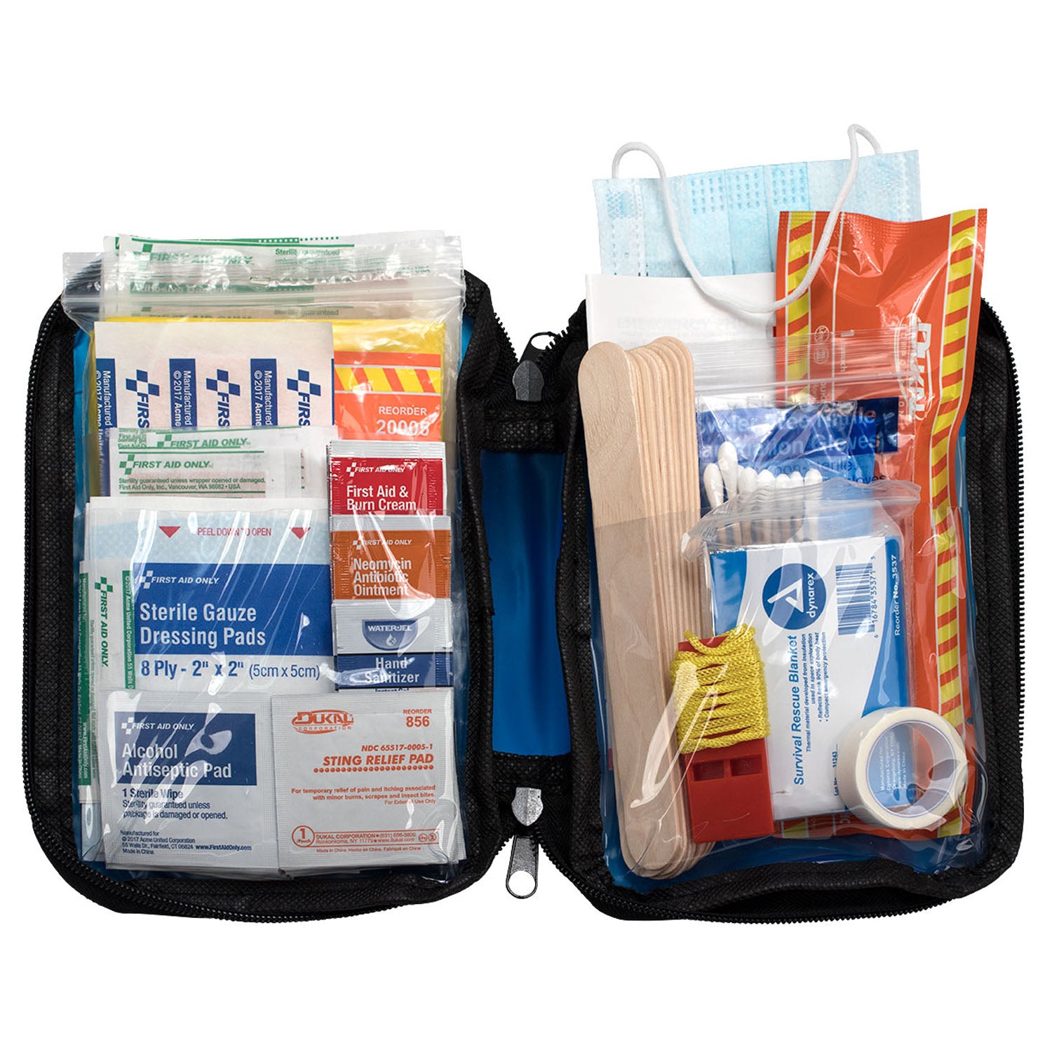 90168-001 - First Aid Only/Acme United Corporation - Soft Sided First Aid Kit, Plus Emergency Preparedness, 105 Piece (DROP SHIP ONLY - $150 Minimum Order)    , ea