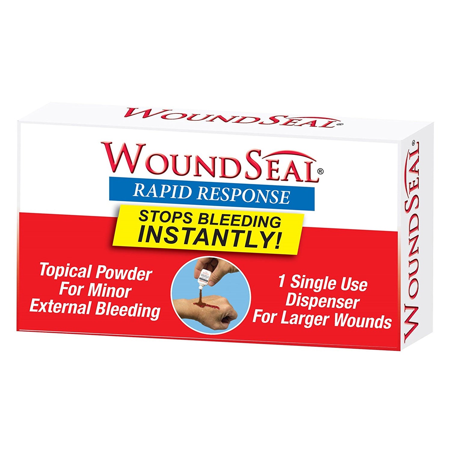 90327 - First Aid Only/Acme United Corporation - WoundSeal Blood Clot Powder, Rapid Response btl (DROP SHIP ONLY - $150 Minimum Order)    , ea