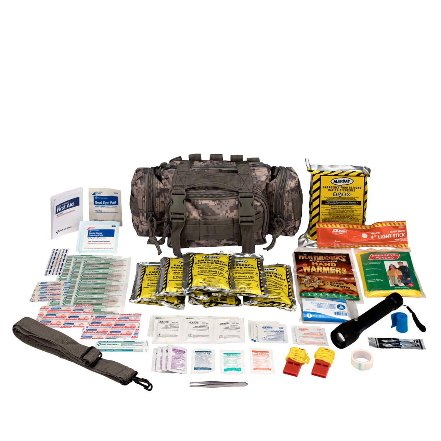 90453 - First Aid Only/Acme United Corporation - Emergency Preparedness, 1 Person, DigiCamo Fabric bg (DROP SHIP ONLY - $150 Minimum Order)    , ea