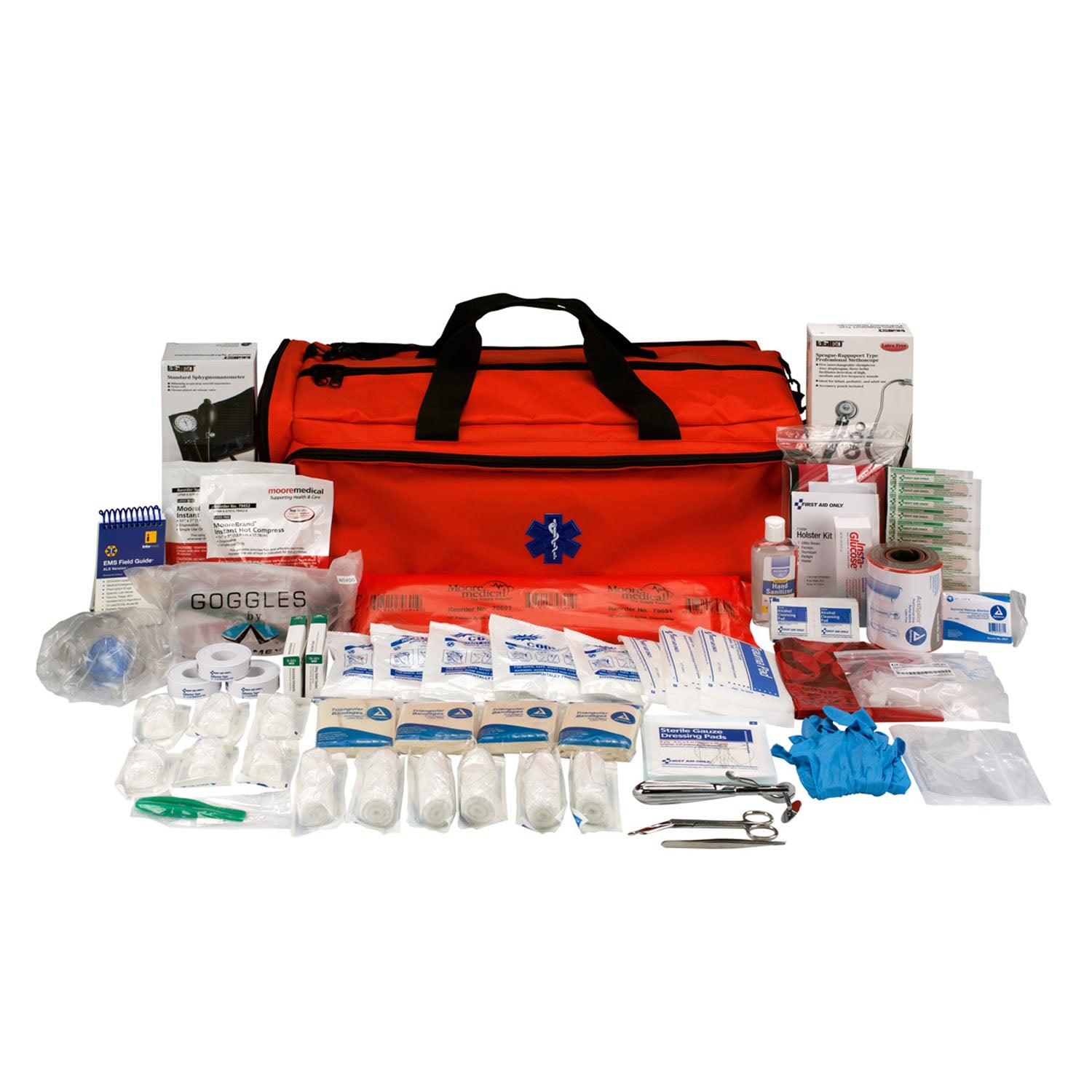 90649-001 - Primeros auxilios solamente/Acme United Corporation - Kit de primeros auxilios, extra grande en bolsa de lona (SOLO ENVÍO DIRECTO - Pedido mínimo de $150), c/u