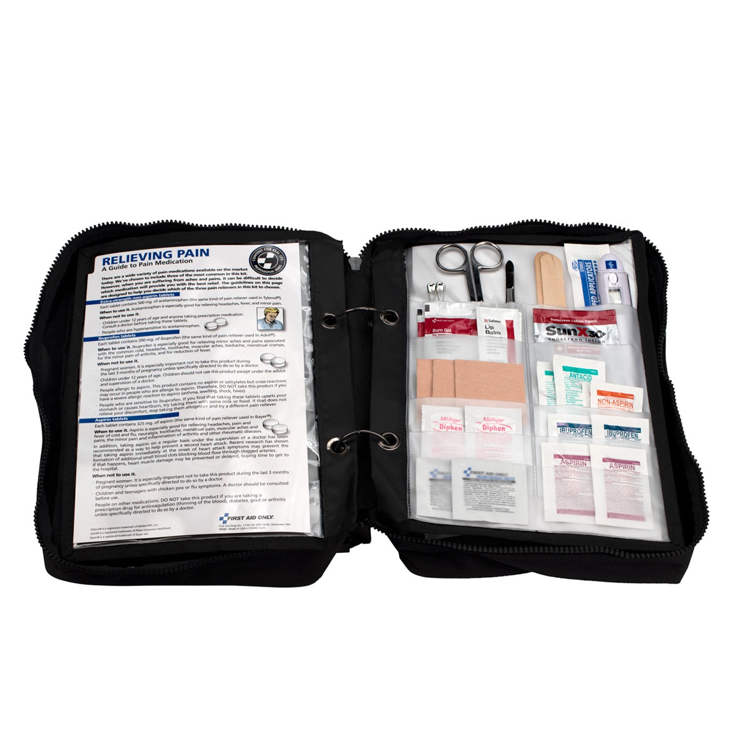 FA-462 - First Aid Only/Acme United Corporation - Deluxe Emergency Preparedness Kit/Survival Kit, Fabric Case (DROP SHIP ONLY - $150 Minimum Order)    , ea