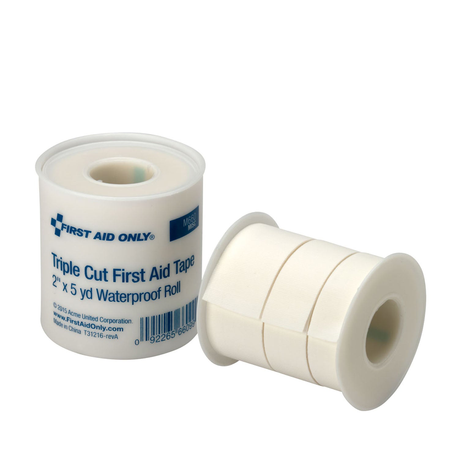 FAE-9089 - First Aid Only/Acme United Corporation - SC Refill, Includes: 2" Triple Cut Adhesive First Aid Tape Roll (DROP SHIP ONLY - $150 Minimum Order)    , ea