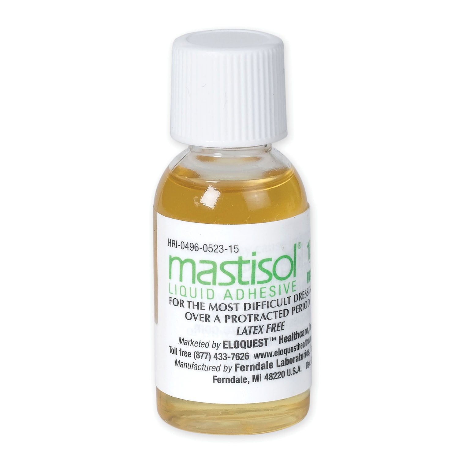 0523-15 - Ferndale Laboratories, Inc. - Medical Adhesive Unit Dose, 15mL  (US Only-No Puerto Rico) (HAZMAT Fees Apply, cannot ship via Air or to AK, GU, HI, MP, PR, VI)  REQUIRES HAZMAT SHIPMENT , ea