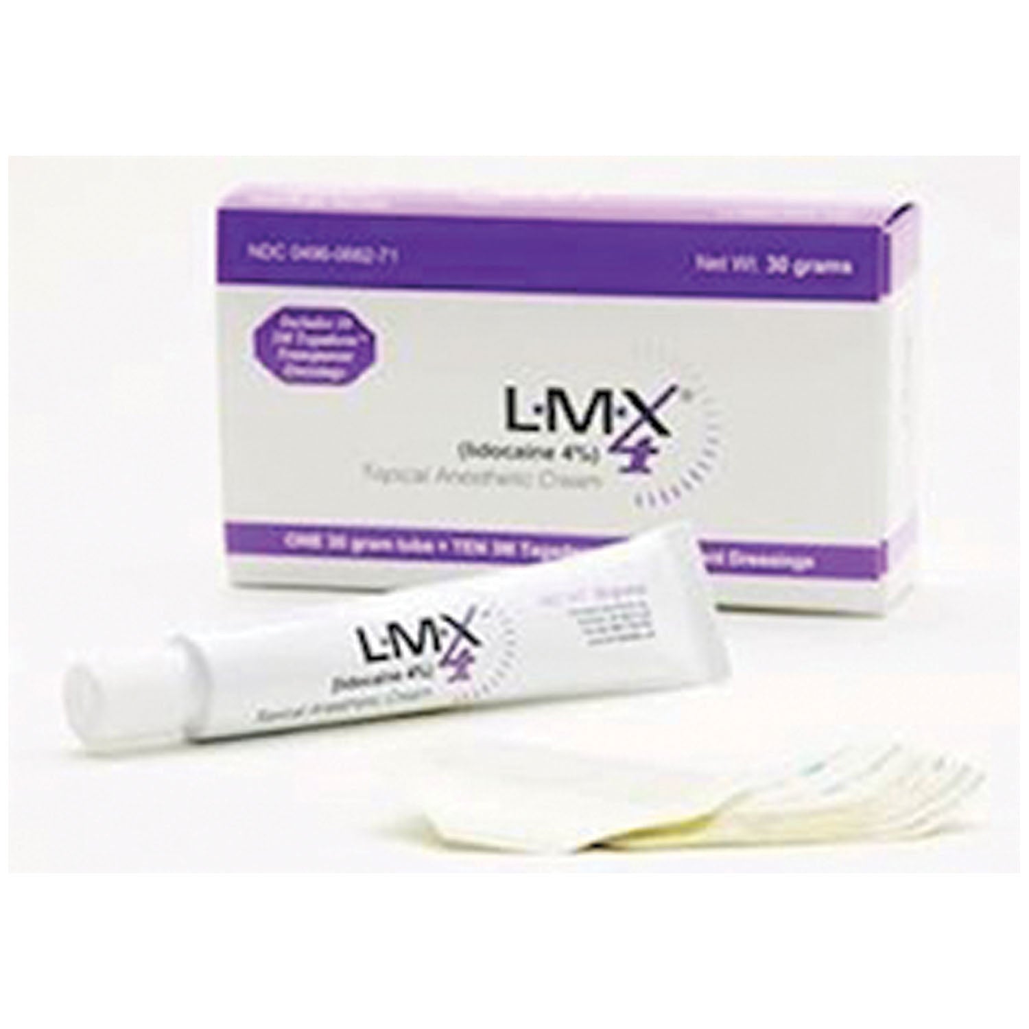 0882-71 - Ferndale Laboratories, Inc. - Anesthetic Cream with Transparent Dressings, 30g Tube (US Only-No Puerto Rico)    , ea