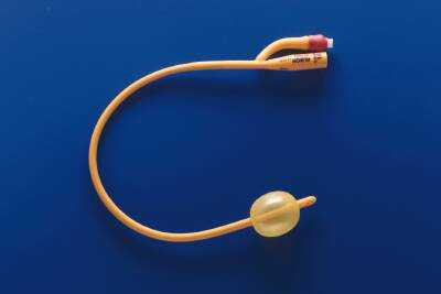 181563 - Teleflex - Foley Catheter Rusch Gold 2-Way Standard Tip 30 cc Balloon 18 Fr. Silicone Coated Latex 180730180 Box of 10, (BX)