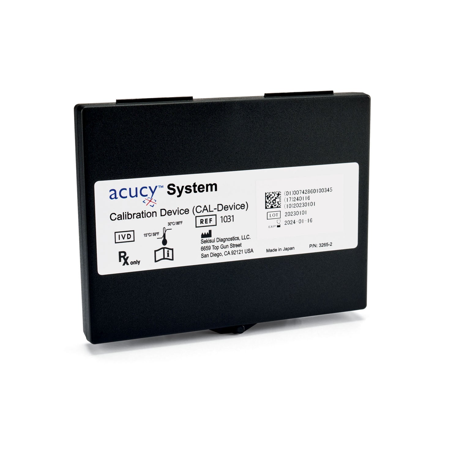 1031 - Sekisui Diagnostics, LLC - Acucy System Calibration Device (Continental US Only) (DROP SHIP ONLY)    , ea